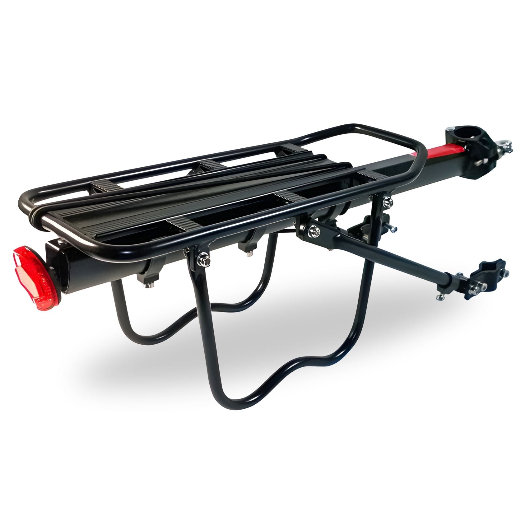 Red Loon - Gepäckträger Mountainbike einstellbar - universal Gepäckträger Fahrrad - Aluminium Fahrradgepäckträger - Schnellspanner für Sattelstütze Mountainbike Fahrrad Aluminium