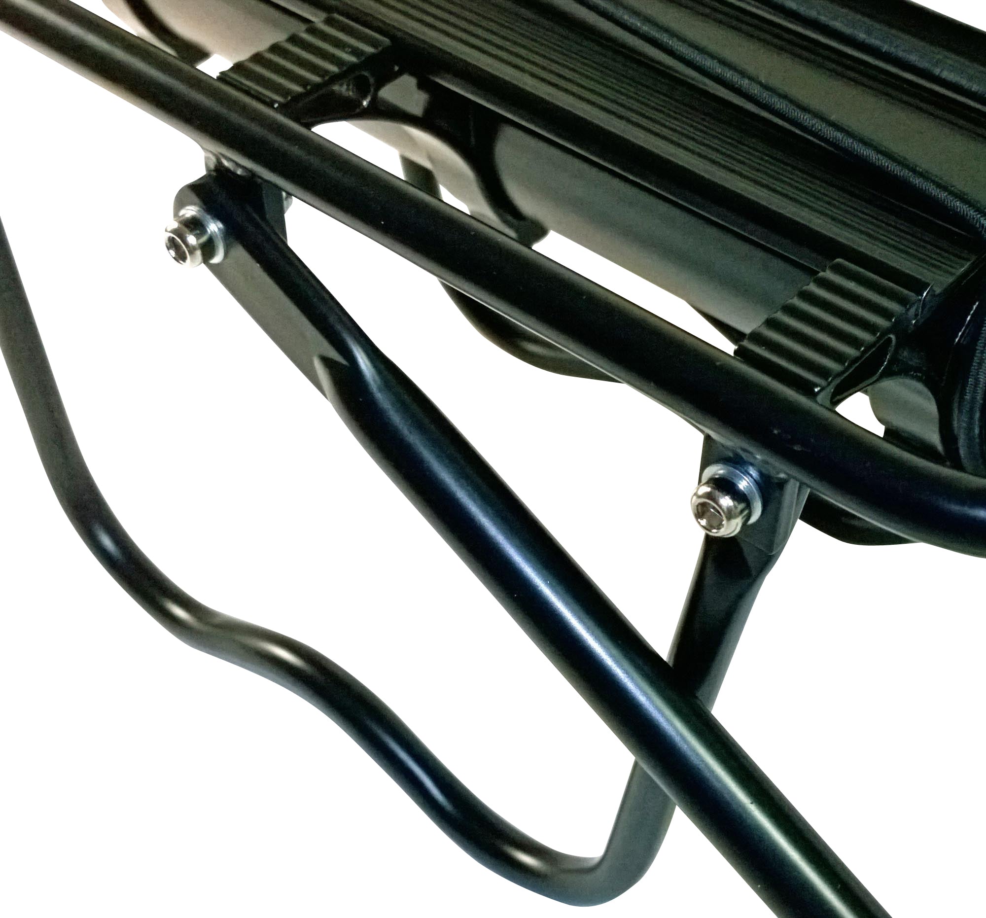 Gepäckträger MTB verstellbar für Sattelstütze Mountainbike Fahrrad Aluminium