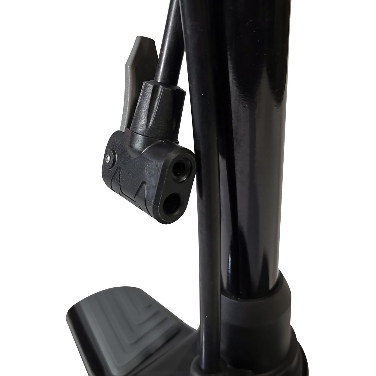 Standpumpe Red Loon Luftpumpe Hochdruck Metall Fahrradpumpe 11 bar Manometer alle Ventile