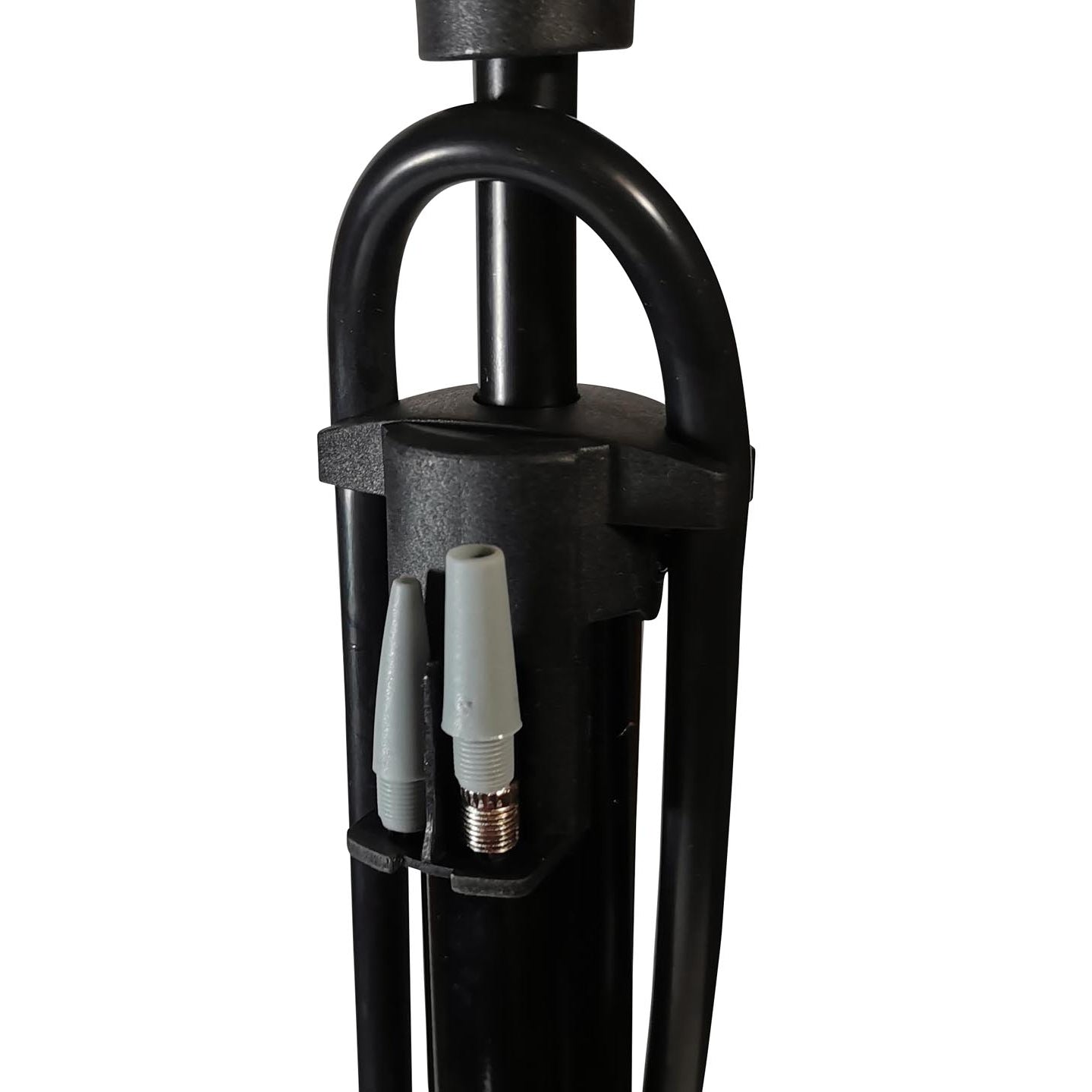 Standpumpe Red Loon Luftpumpe Hochdruck Metall Fahrradpumpe 11 bar Manometer alle Ventile