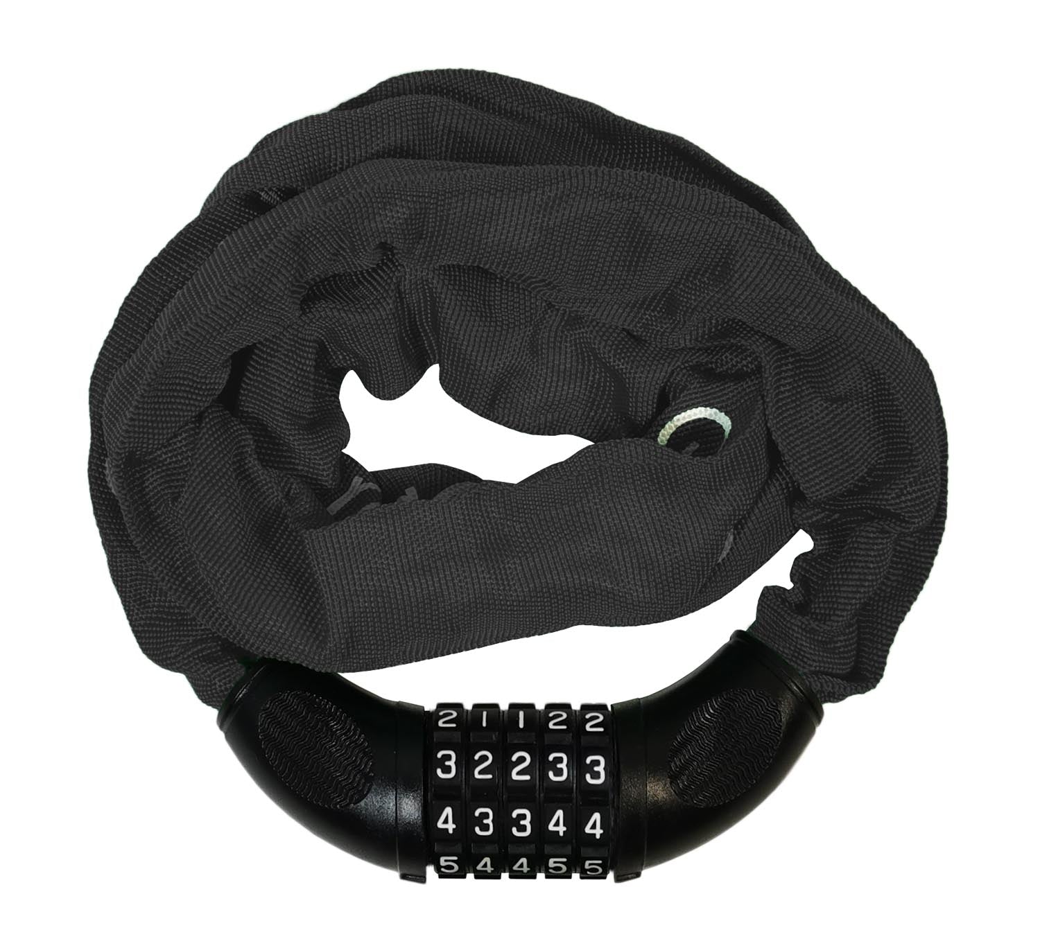 Fahrradschloß Red Loon Kettenschloß 120cm Zahlenschloß Radschloß ummantelt Motorrad Roller