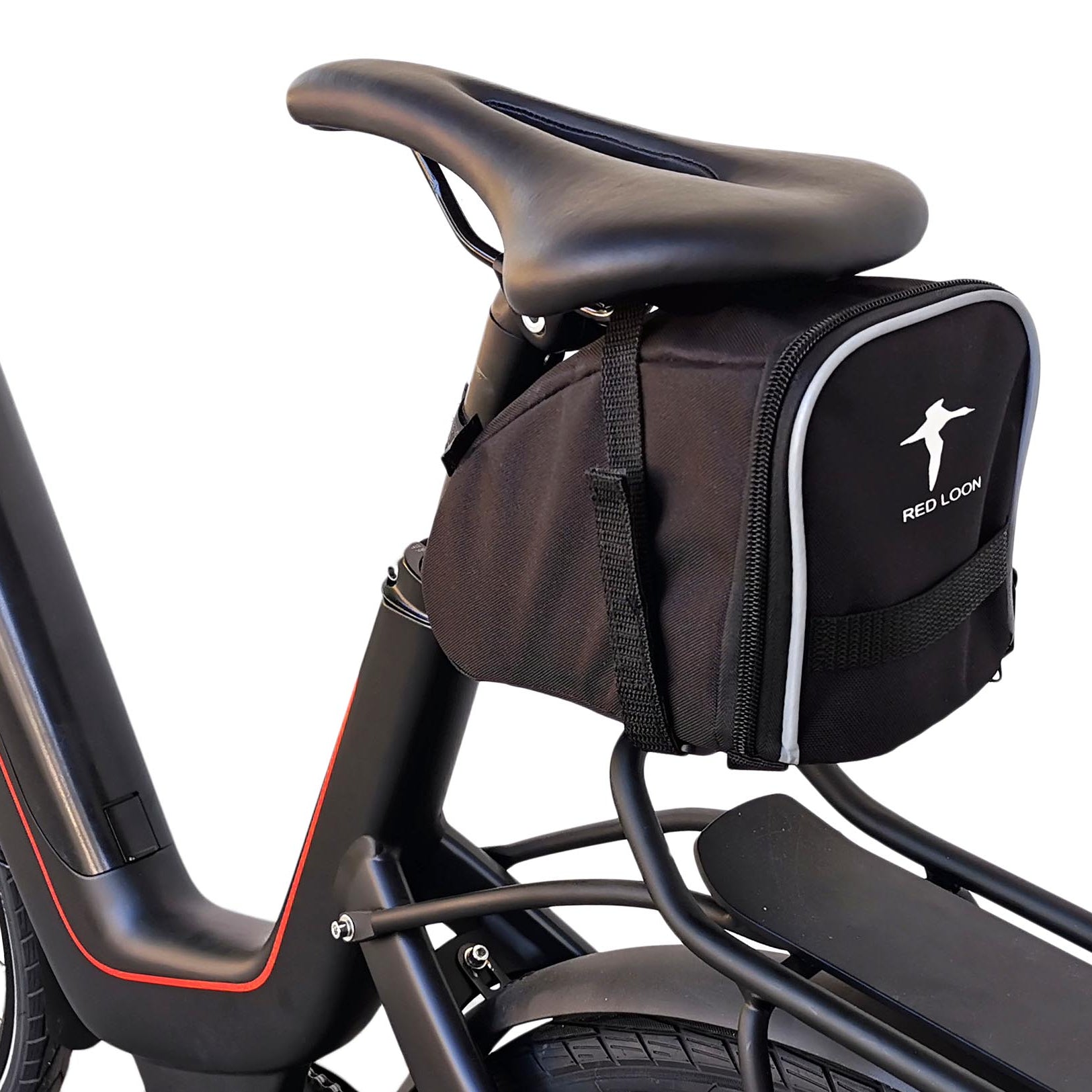 Fahrradschloß eBike Kettenschloß 150cm Radschloß Red Loon Motorrad Roller + Satteltasche