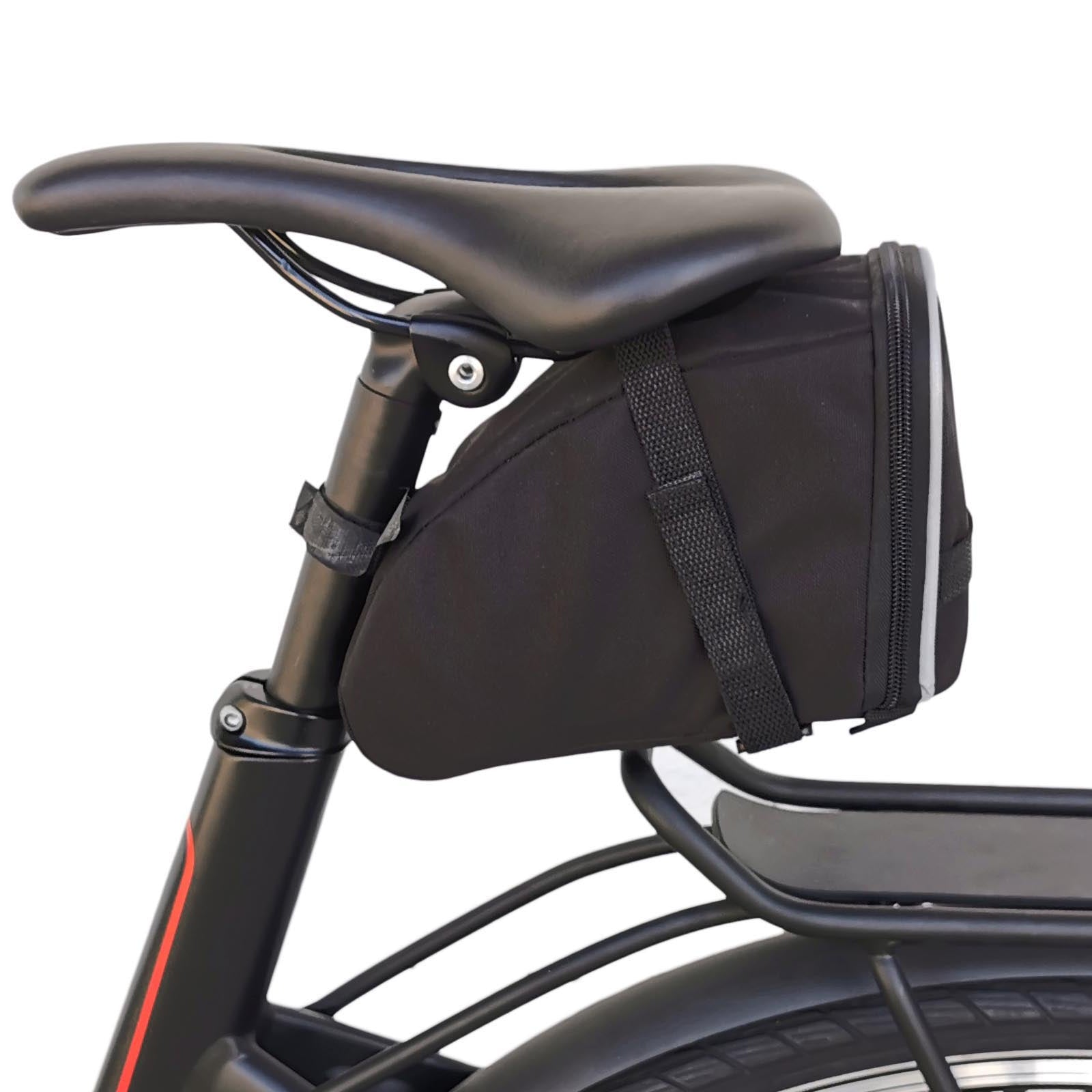 Fahrradschloß eBike Kettenschloß 150cm Radschloß Red Loon Motorrad Roller + Satteltasche