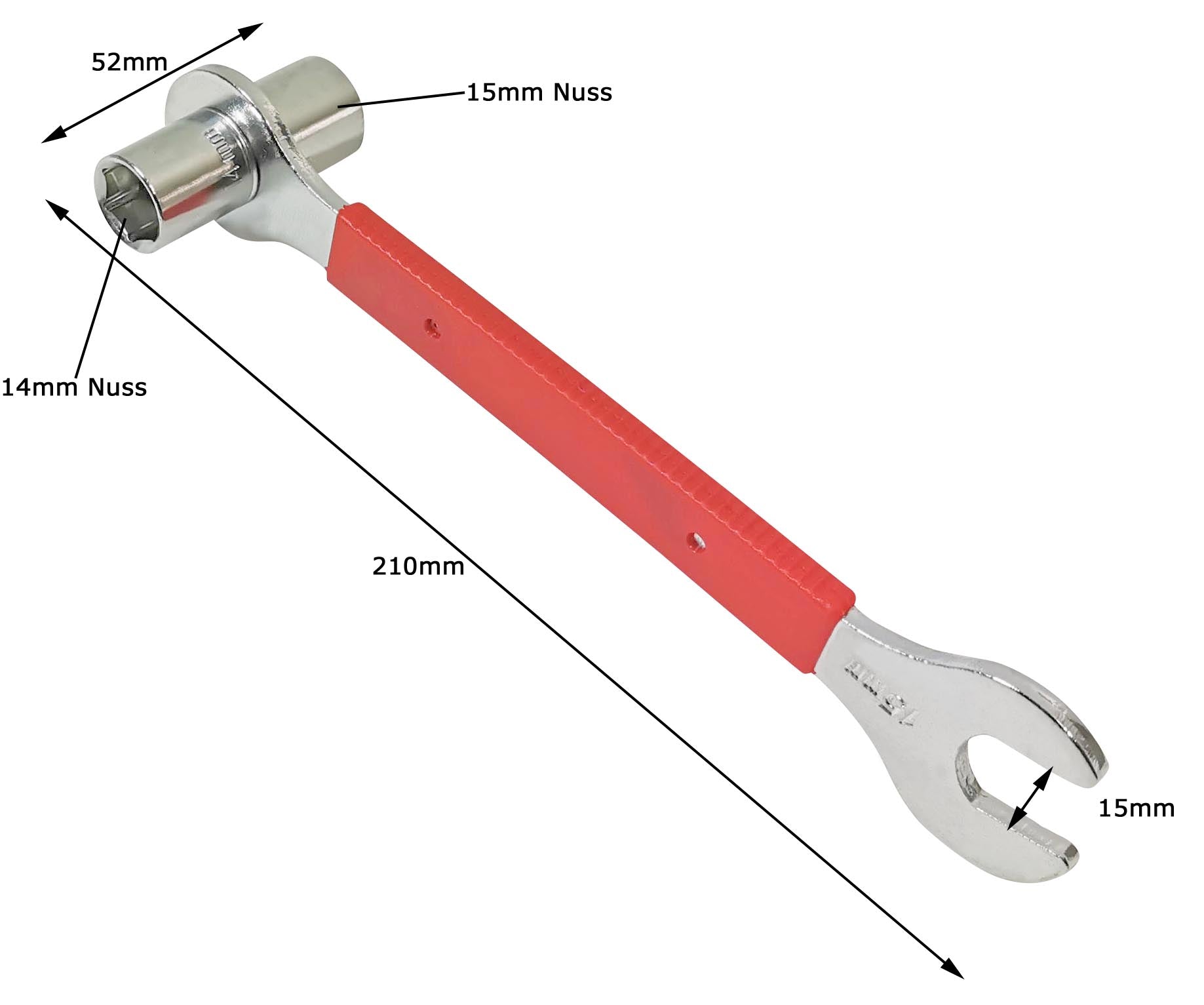 Fahrrad Werkzeug Kettennieter Kettenpeitsche Inbus Abzieher für Mini Ratsche Pedal Schlüssel