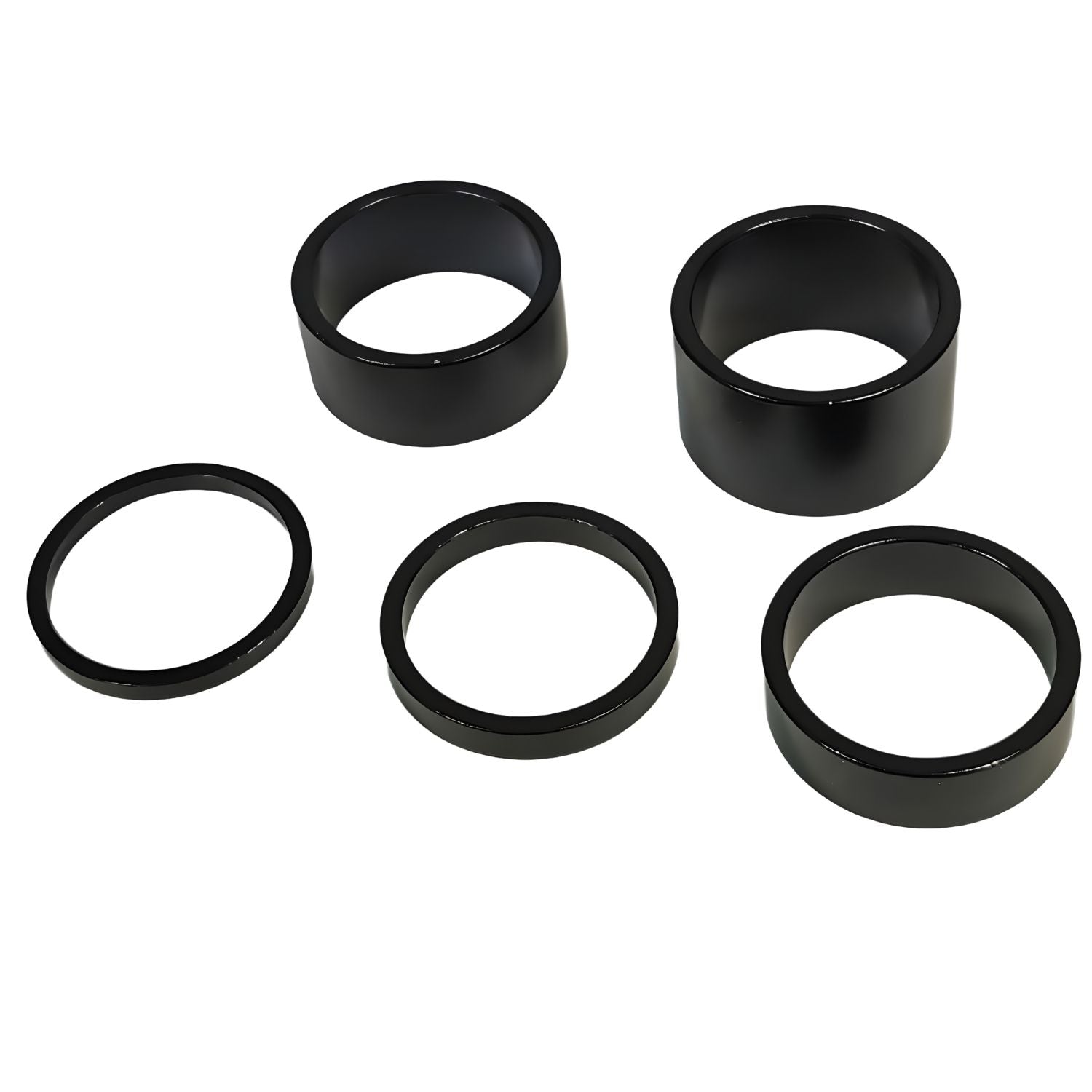 Red Loon Ahead Spacer Distanzringe 1 1/8" (28,6 mm) - Aluminium Fahrrad Lenker Spacer - Fahrradlenker Abstandshalter Vorbau Fahrradgabel Steuersatz - 3/5/10/15/20mm