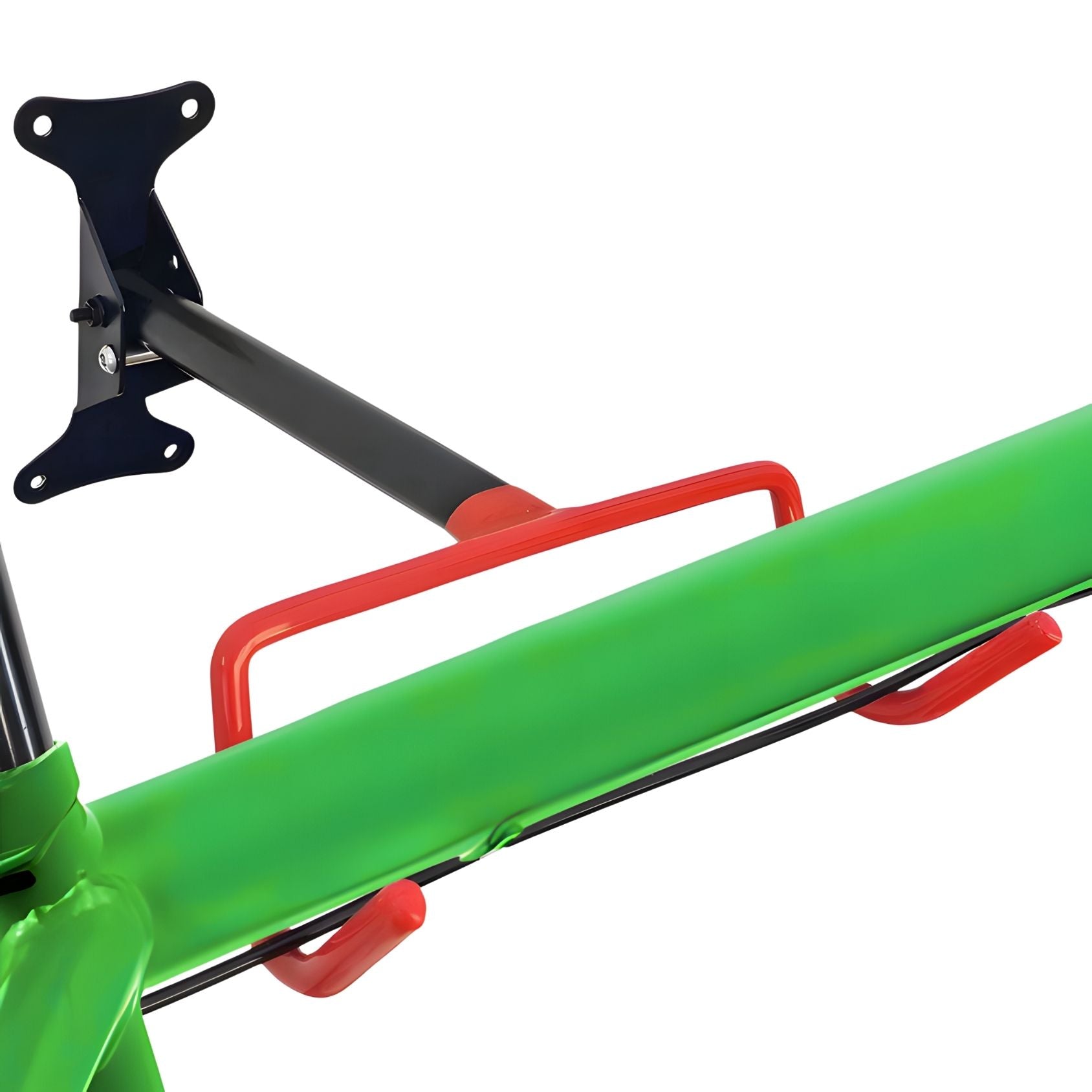 Red Loon Fahrrad Wandhalterung - klappbare Fahrradhalter - 25kg Tragfähigkeit - Fahrrad Aufhängung Wand - Fahrradhalterung Wand für Garage Keller - für MTB Rennrad eBike