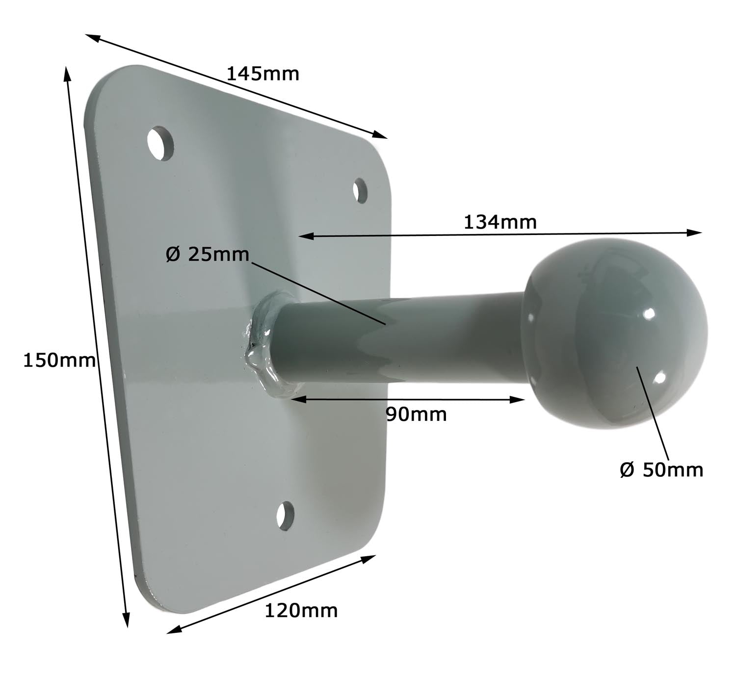 universal Wandhalter Halterung für Fahrradträger Fahrradheckträger
        Stahl Fahrrad Heckträger
