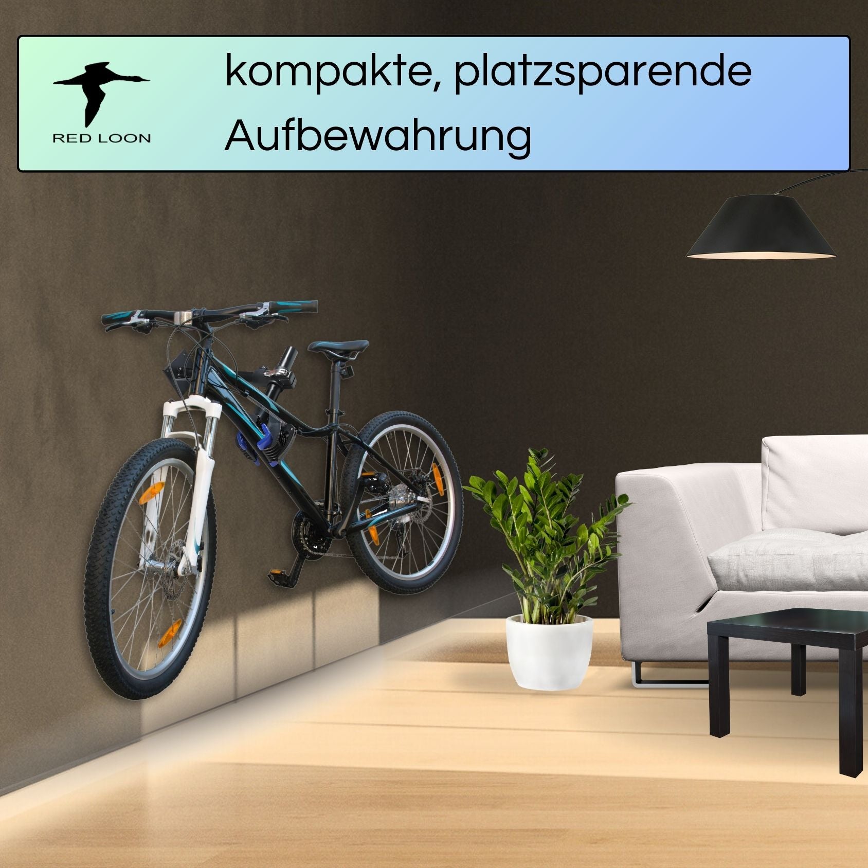 Red Loon Fahrrad Wandhalterung - 360° Fahrrad Montageständer Werkbank Reparaturständer Wandhalter - Montageständer für Fahrräder - Fahrrad Reparaturständer Fahrradmontageständer für Rennrad MTB eBike
