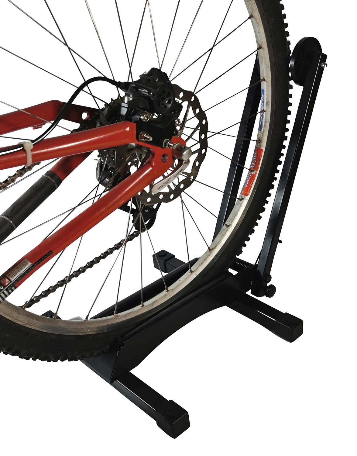 Fahrradständer Red Loon Triathlon Ständer Rennrad MTB Wettkampf klappbar Boden