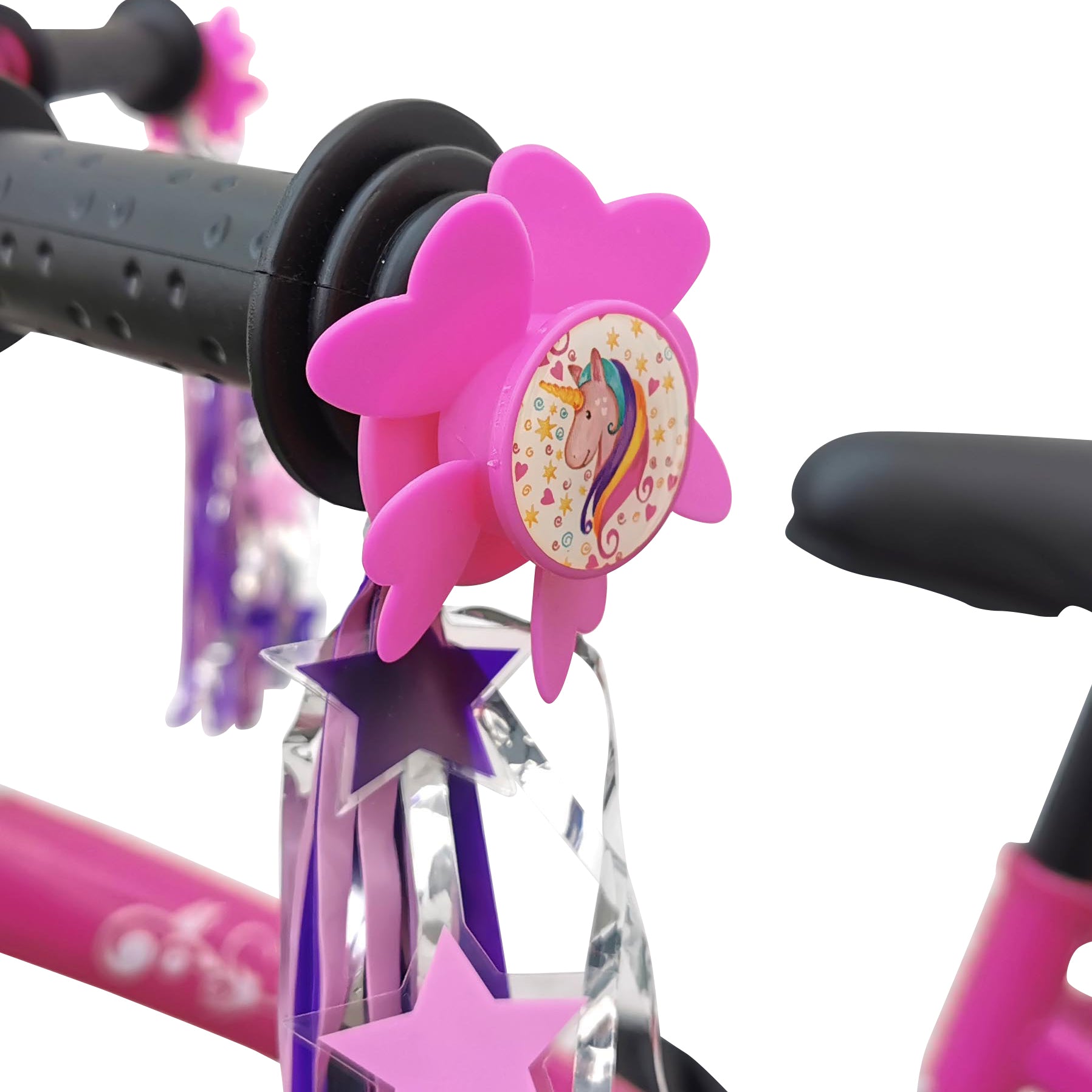 Kinder Fahrrad 1 Paar Lenkerfransen Lenker Streamer Bändchen Quasten Püschel Glitzer Red Loon Windspiel