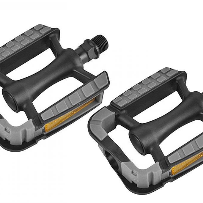 VDP 1 Paar Wellgo Trekking City MTB BMX Pedale Fahrradpedale rutschfest Pedale Fahrrad (LU214 - Trekking/MTB)