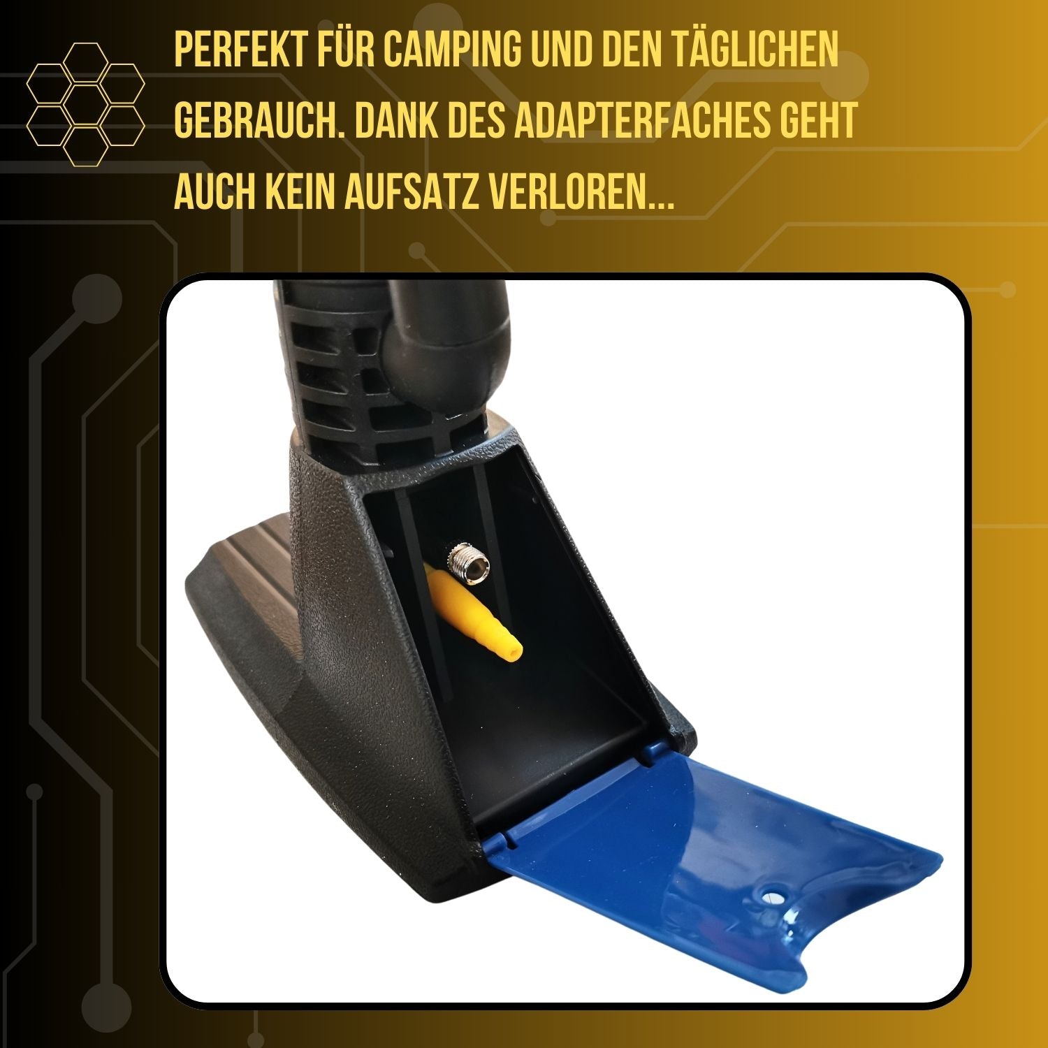 Beto Luftpumpe | alle Ventile - Dunlop, Französisches, Auto Ventil | Standpumpe 11 bar/160 psi | by Red Loon