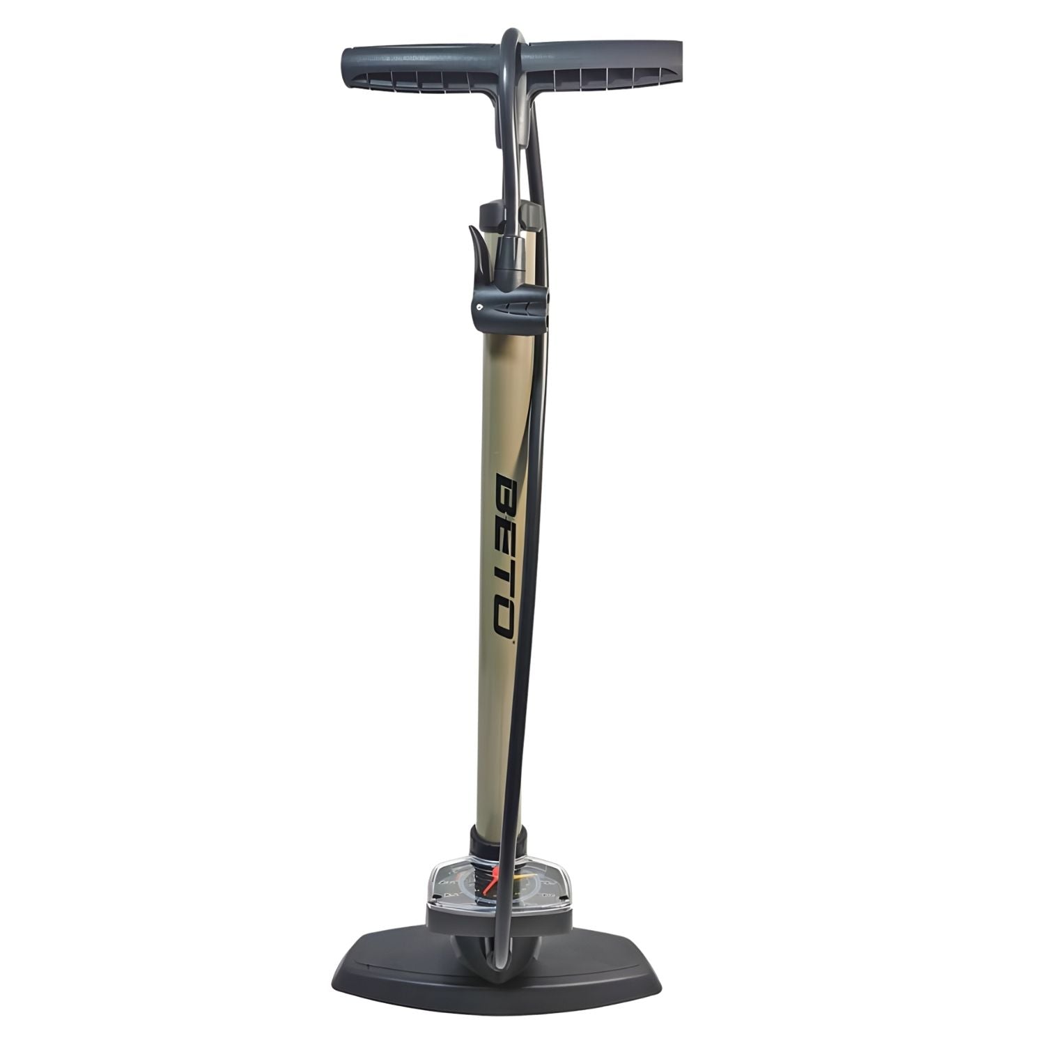 Beto - Stand-Fahrradpumpe Standpumpe - Luftpumpe Fahrrad - Fahrradpumpe mit Manometer - alle Ventile - Französisches Ventil - Fahrrad Luftpumpe Standpumpe - 11 bar/160 psi | by Red Loon