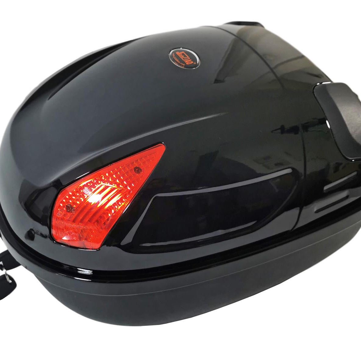 Fahrrad Fahrradbox Topcase Fahrradkoffer abschließbar Helmkoffer 17 Ltr Helmbox