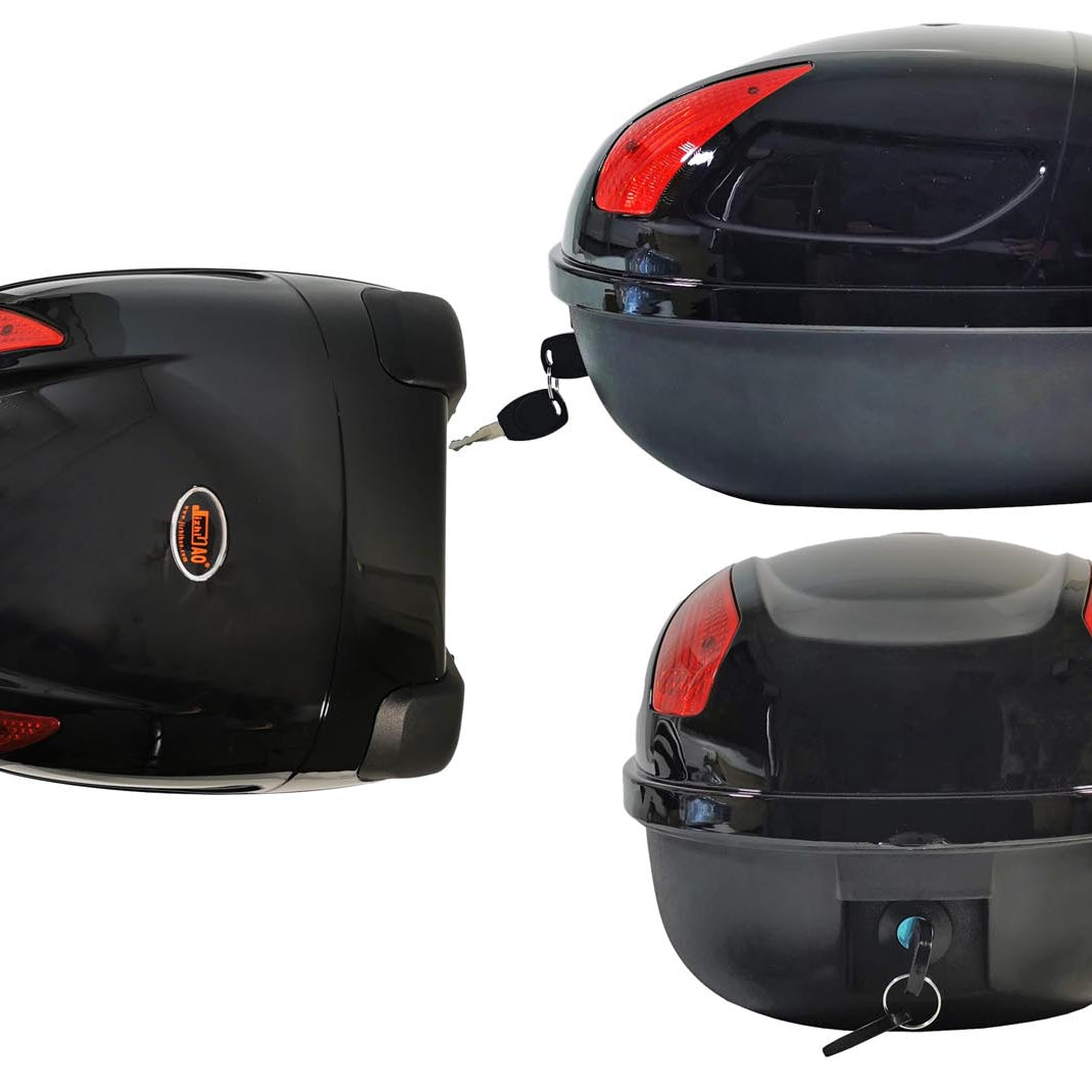 Helmbox Topcase Rollerkoffer Motorradkoffer abschließbar Helmkoffer 17 Ltr Hardcase