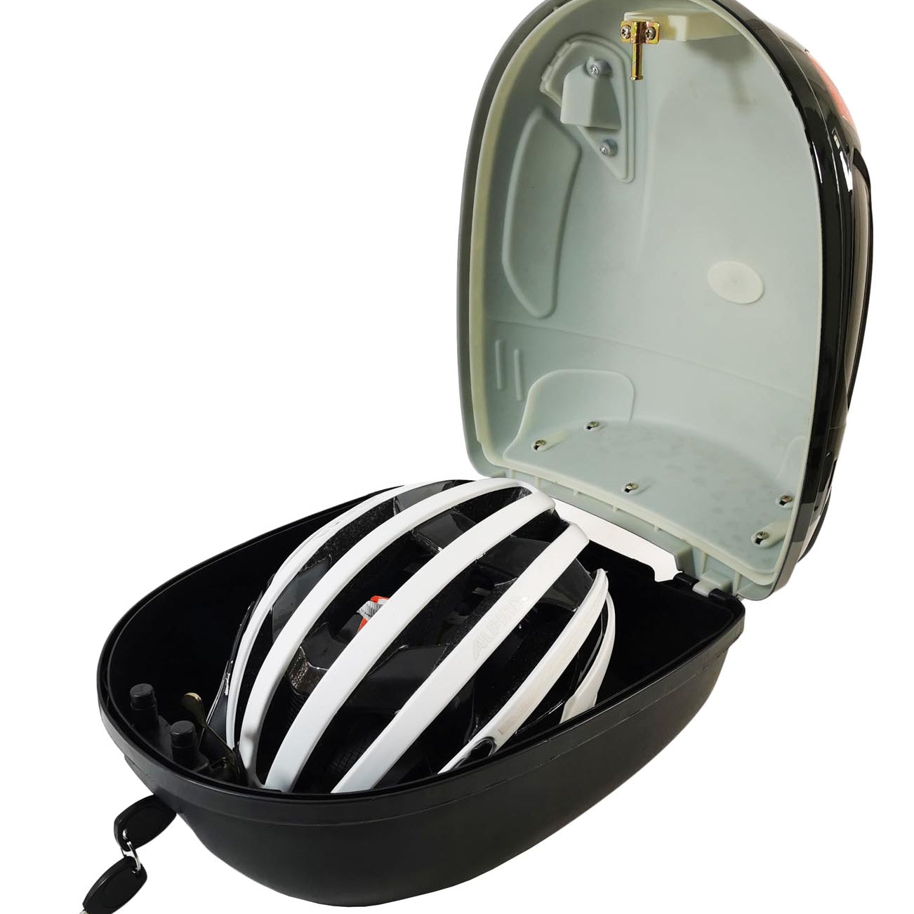 Helmbox Topcase Rollerkoffer Motorradkoffer abschließbar Helmkoffer 17 Ltr Hardcase