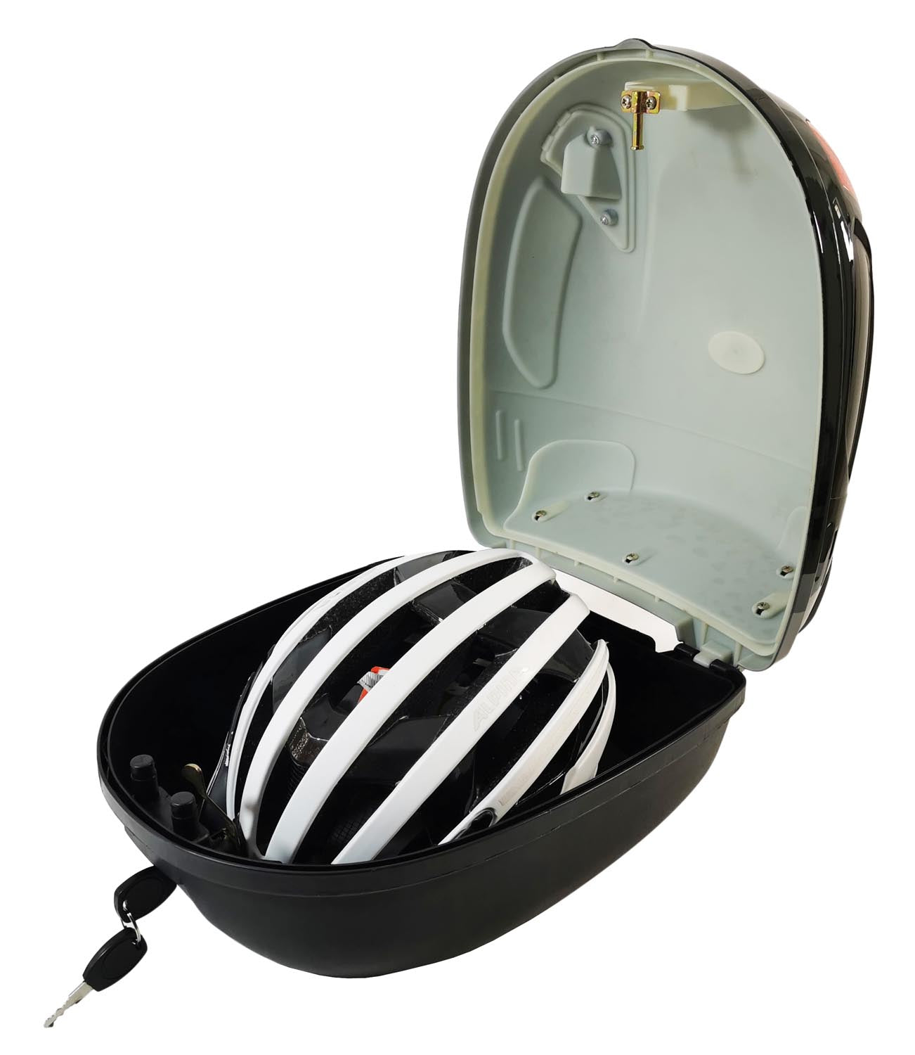 Helmbox Topcase Rollerkoffer Motorradkoffer abschließbar Helmkoffer 17 Ltr Hardcase