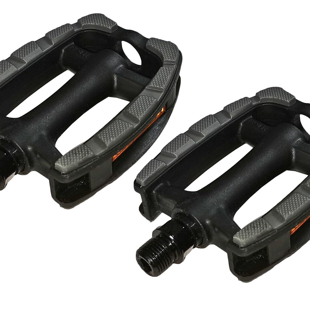 VDP 1 Paar Wellgo Trekking City MTB BMX Pedale Fahrradpedale rutschfest Pedale Fahrrad (LU214 - Trekking/MTB)