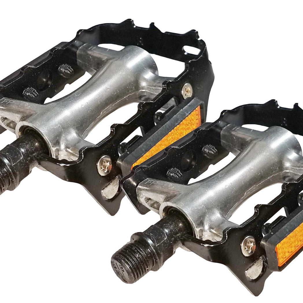 VDP 1 Paar Wellgo Trekking City MTB BMX Pedale Fahrradpedale rutschfest Pedale Fahrrad (LU214 - Trekking/MTB)