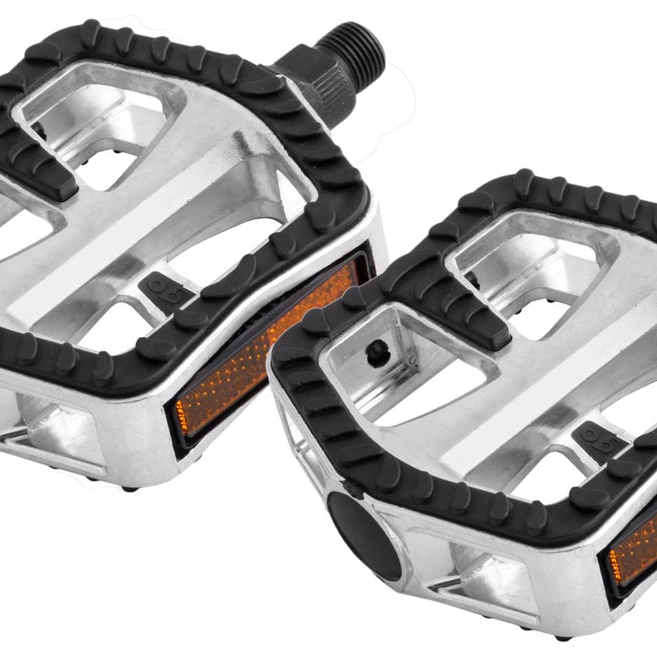 VDP 1 Paar Wellgo Trekking City MTB BMX Pedale Fahrradpedale rutschfest Pedale Fahrrad (LU214 - Trekking/MTB)