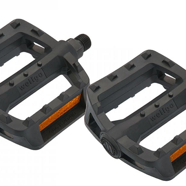 VDP 1 Paar Wellgo Trekking City MTB BMX Pedale Fahrradpedale rutschfest Pedale Fahrrad (LU214 - Trekking/MTB)