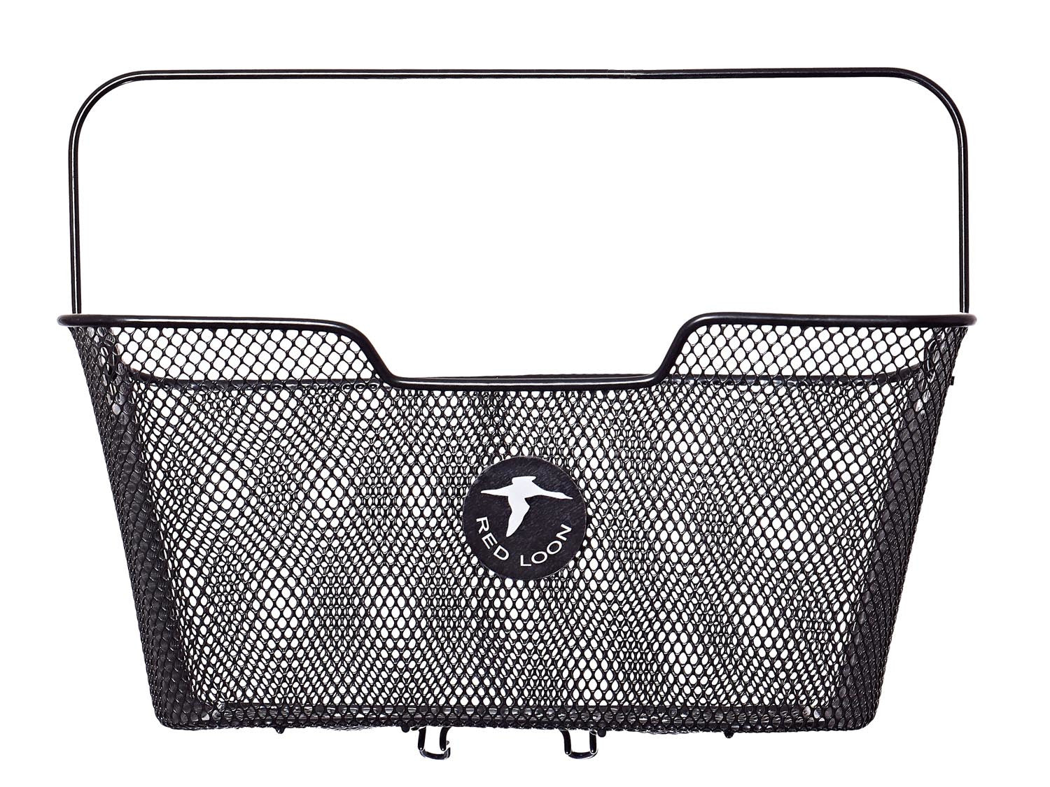 Red Loon Fahrradkorb Gepäckträgerkorb Gepäckträger Korb abnehmbar hinten quer