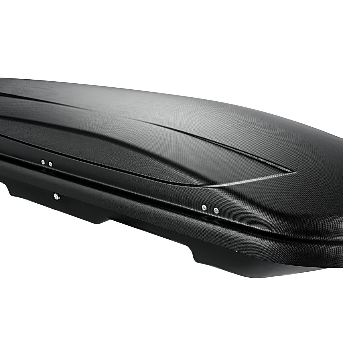 Skibox VDPJUXT400 400Ltr schwarz abschließbar + Alu Relingträger VDP004L kompatibel mit für Skoda Octavia Kombi ab 04