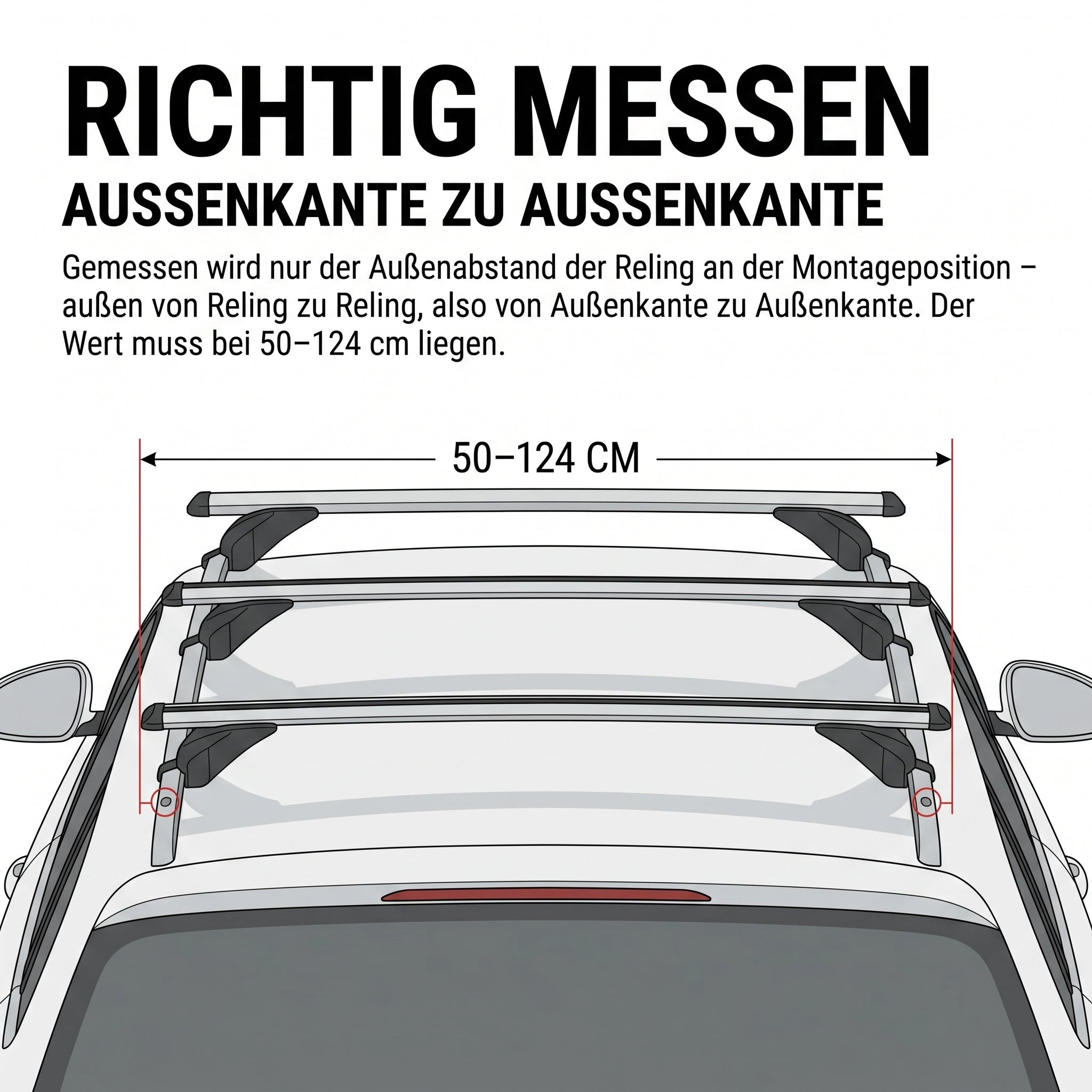 Dachbox VDPJUXT600 600Ltr abschließbar + Dachträger/Relingträger VDP KING2 kompatibel mit für Audi A6 (4F/C6) Avant (5 Türer) 4-11