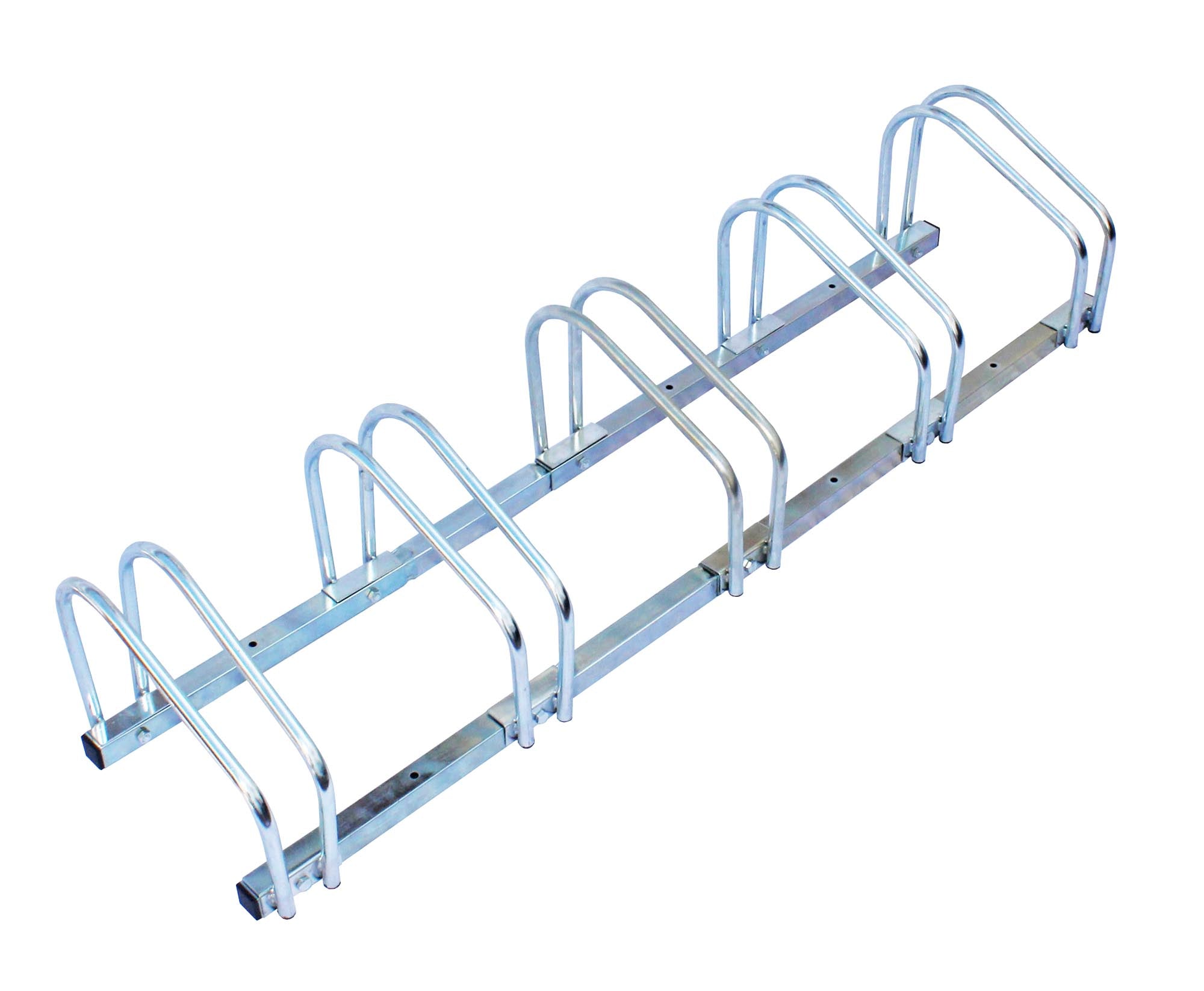 Fahrradständer 5 Räder teilb. 2er 3er Radständer Ständer Stahl verzinkt rostfrei