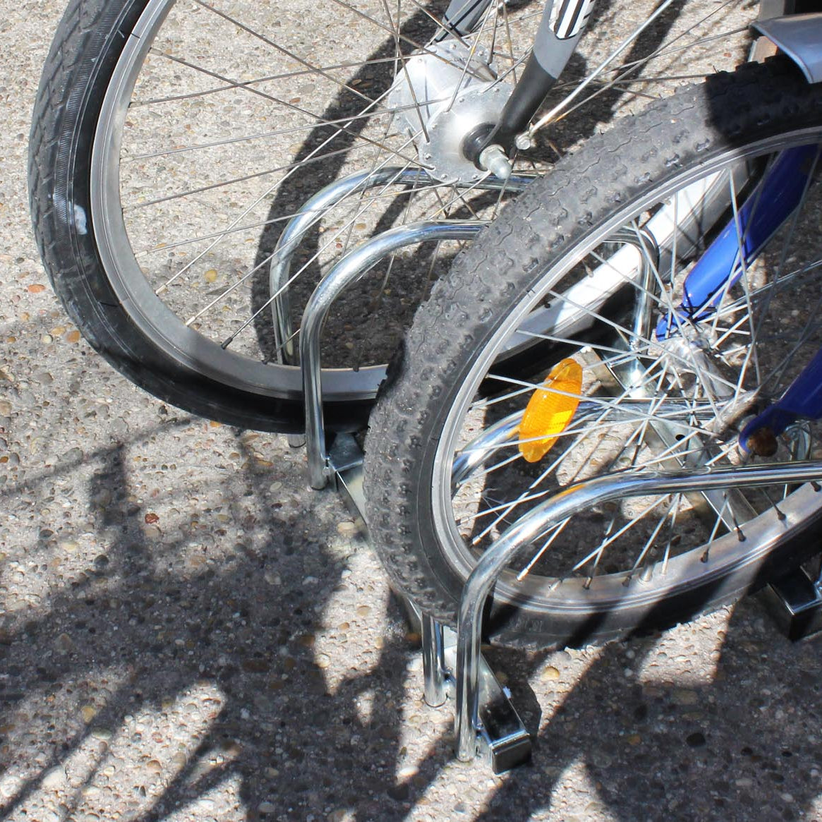 Fahrradständer 5 Räder teilbar in 2er und 3er Radständer Ständer Stahl verzinkt