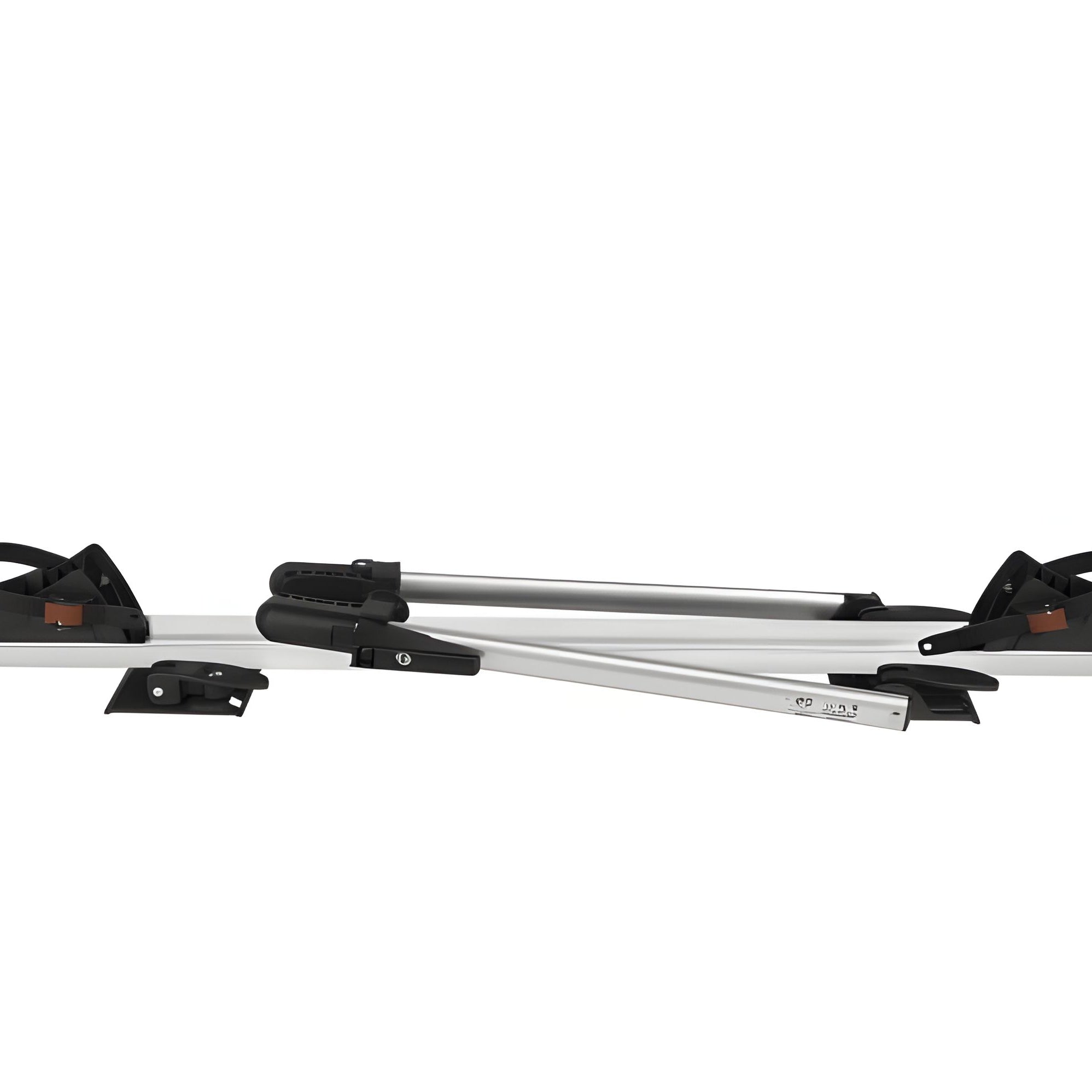 2x Fahrradträger Juza Alu Aufsatz abschließbar Dach Fahrradhalter Dachfahrradträger