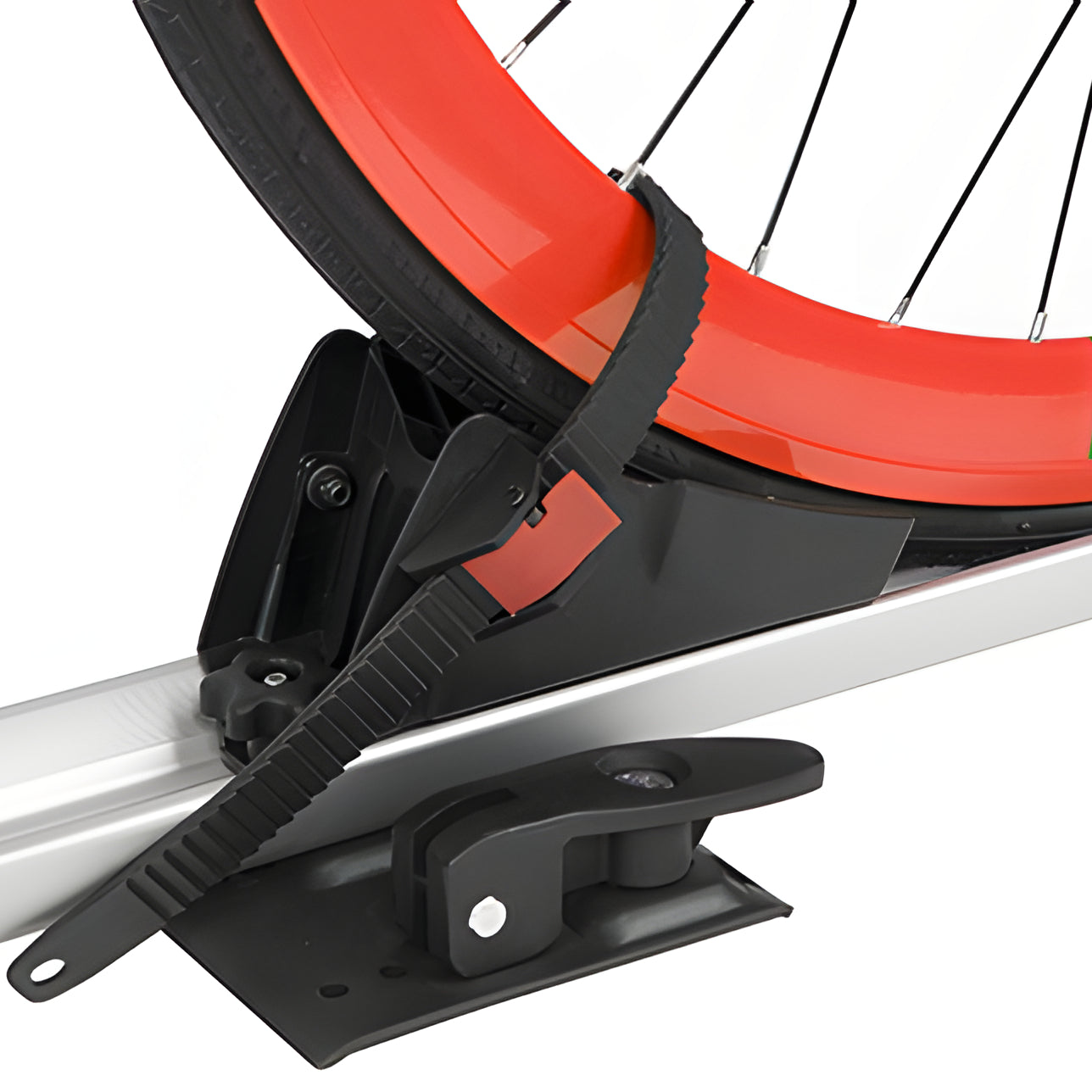 4x Fahrradträger Juza Alu Aufsatz abschließbar Dach Fahrradhalter Dachfahrradträger