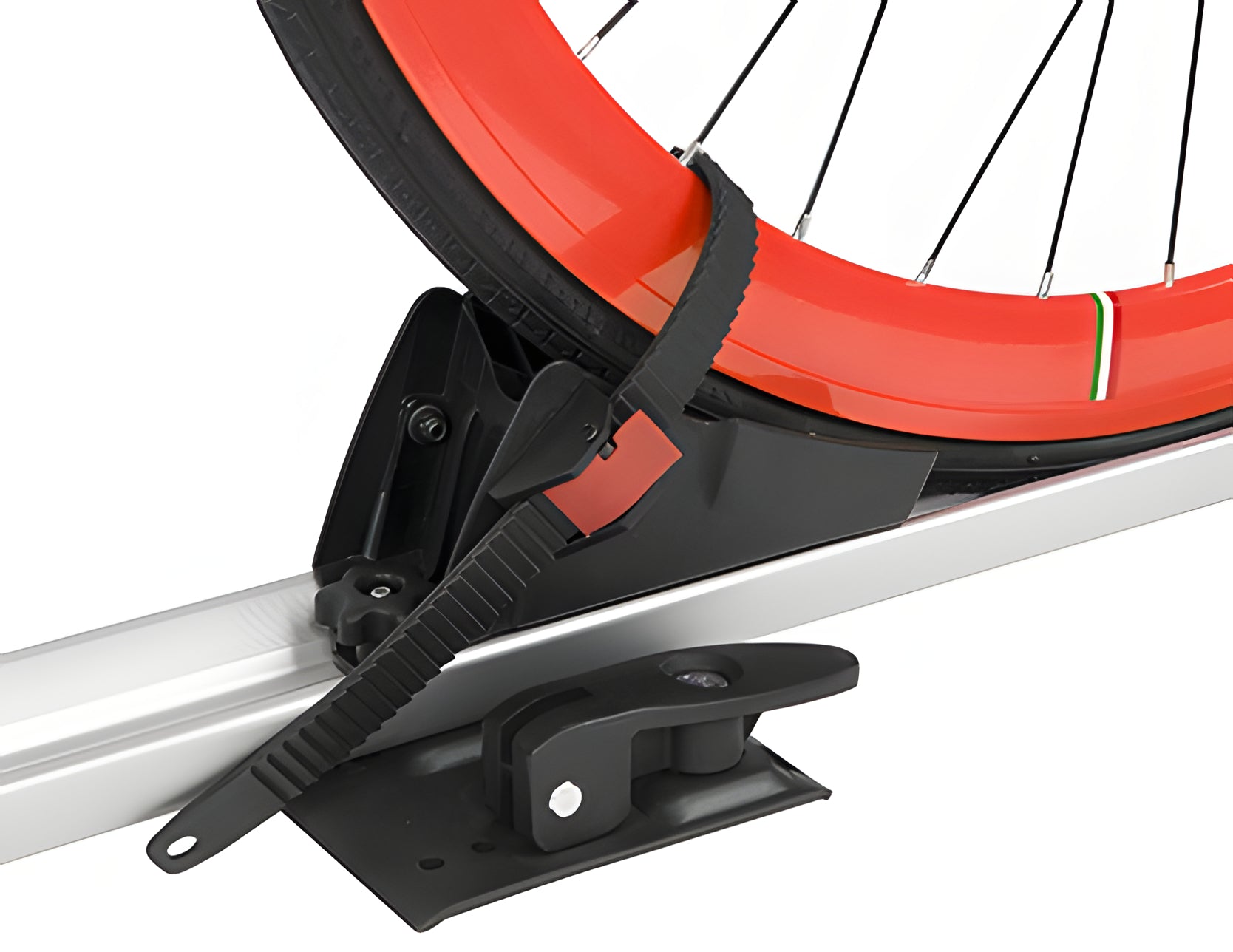 4x Fahrradträger Juza Alu Aufsatz abschließbar Dach Fahrradhalter Dachfahrradträger