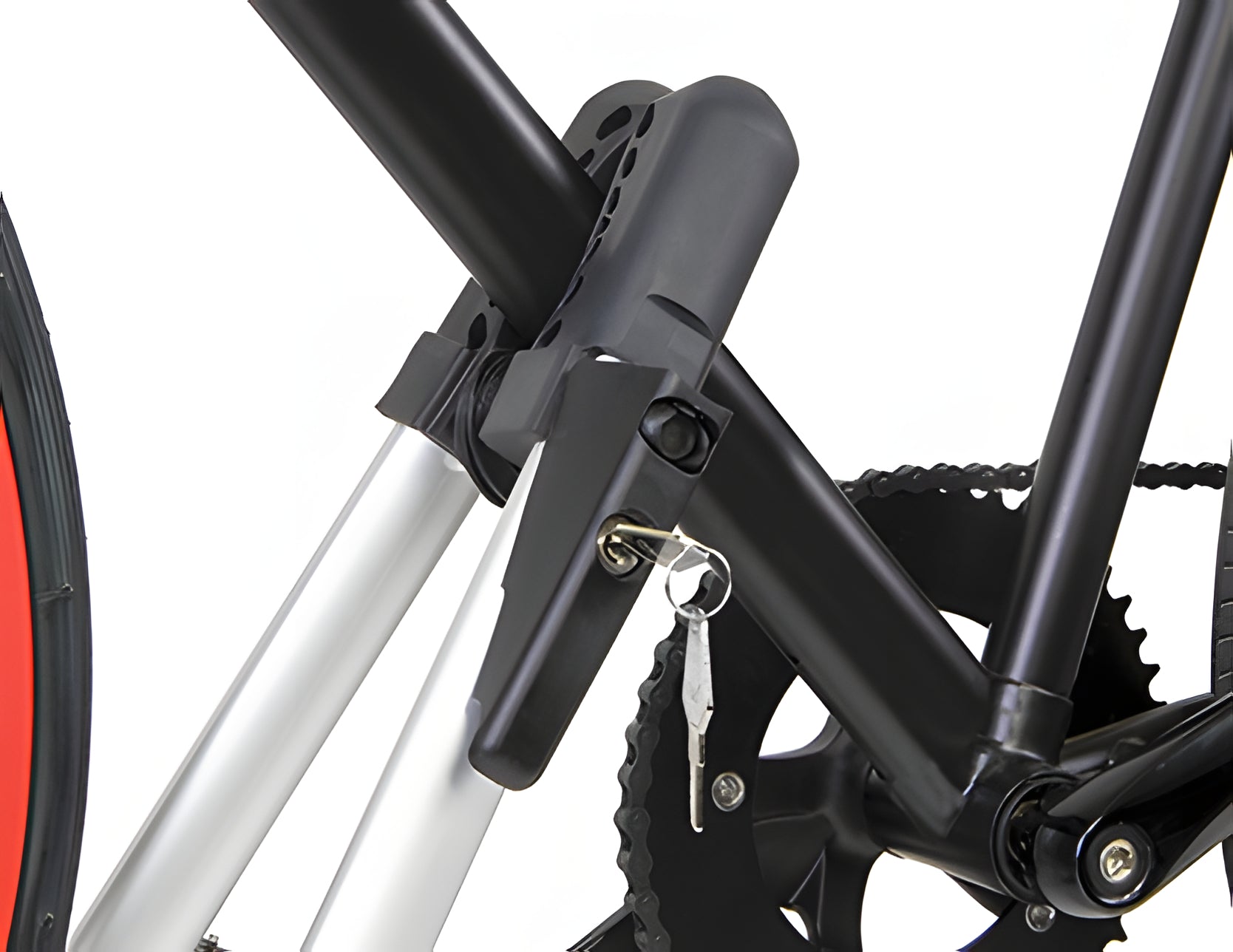 1x Fahrradträger Juza Alu Aufsatz abschließbar Dach Fahrradhalter Dachfahrradträger