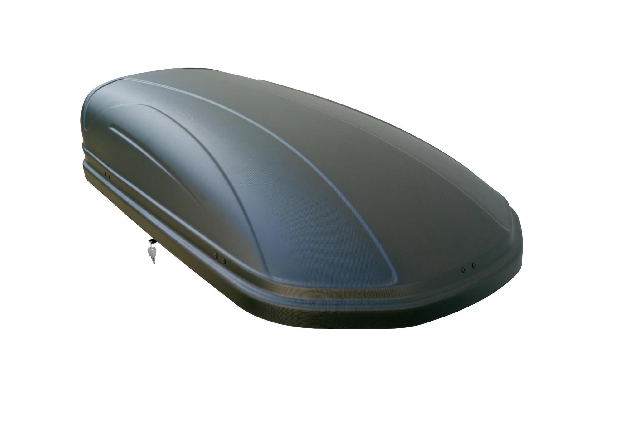 Dachbox VDP Marathon 400 schwarz matt Dachkoffer 400 Liter Autokoffer abschließbar