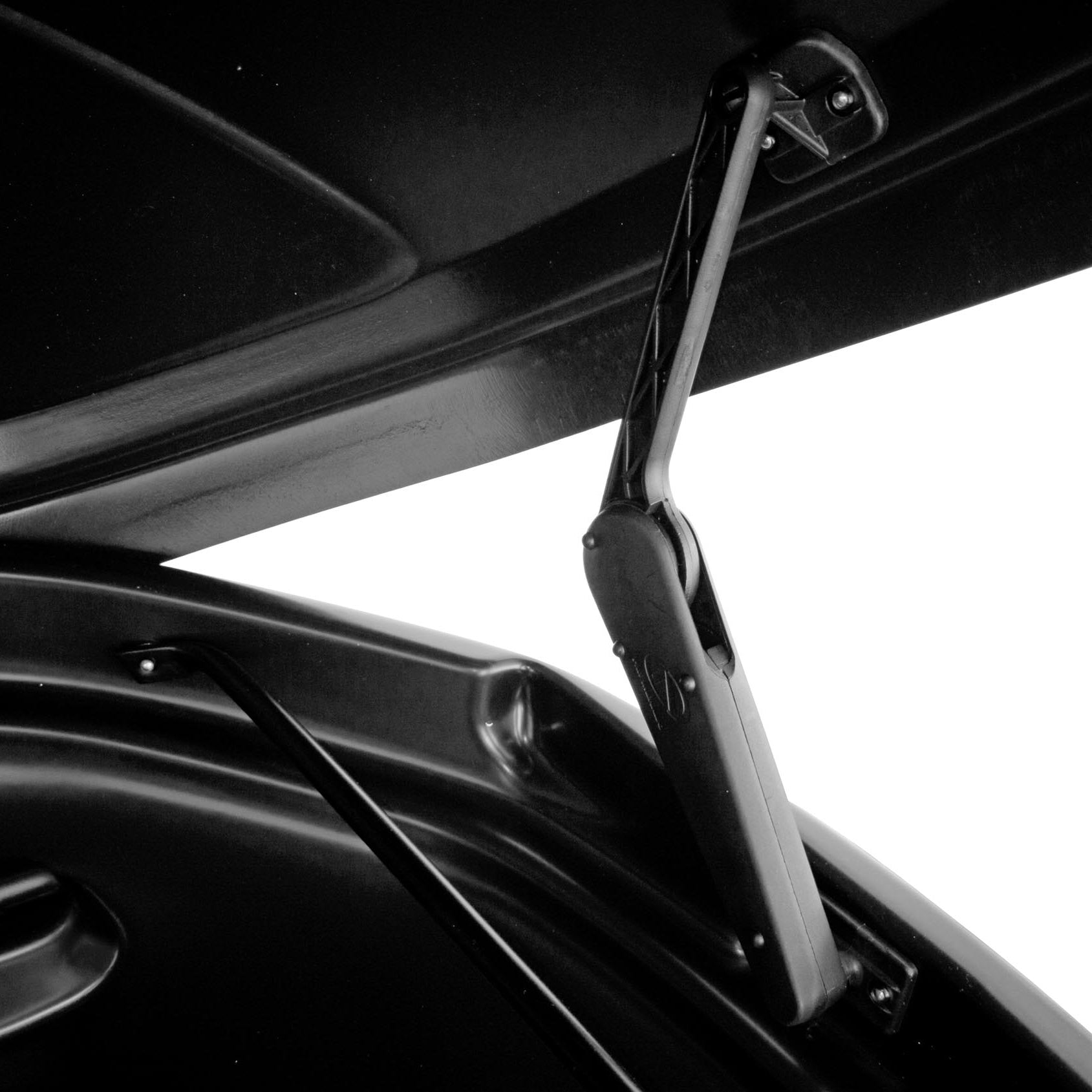 Dachbox VDP Marathon 400 schwarz matt Dachkoffer 400 Liter Autokoffer abschließbar