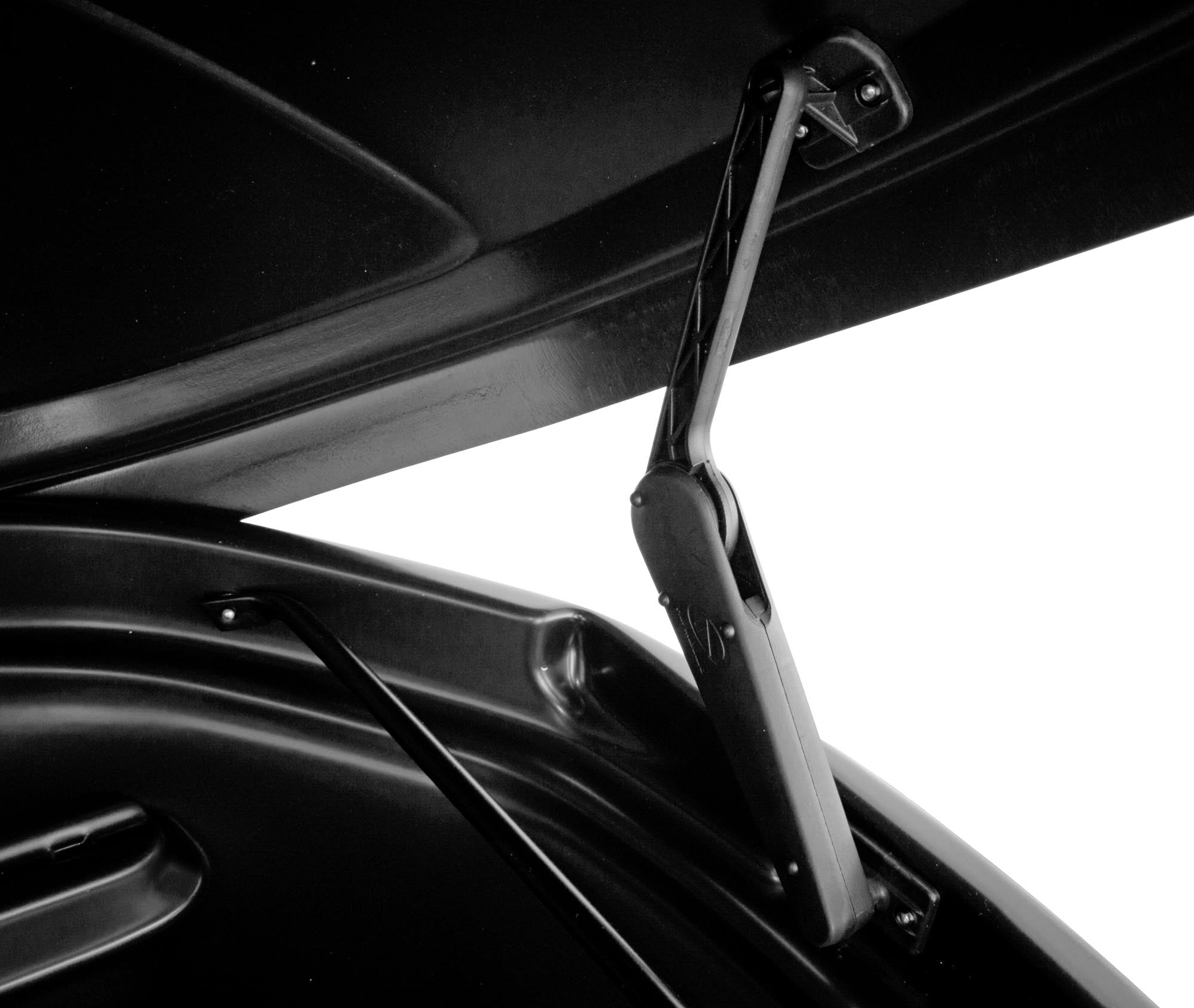 Dachbox VDP Marathon 400 schwarz matt Dachkoffer 400 Liter Autokoffer abschließbar