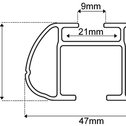 Dachbox VDPCA480 480 Liter carbonlook + Dachträger Sherman kompatibel mit für VW Tiguan II (AD1) Allspace 5 Türer ab 16