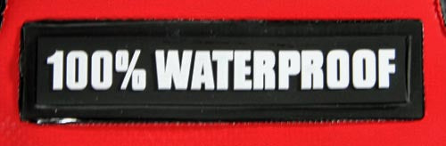 IDEALE HITEC Fahrradtasche Gepäcktasche schwarz/rot NEU