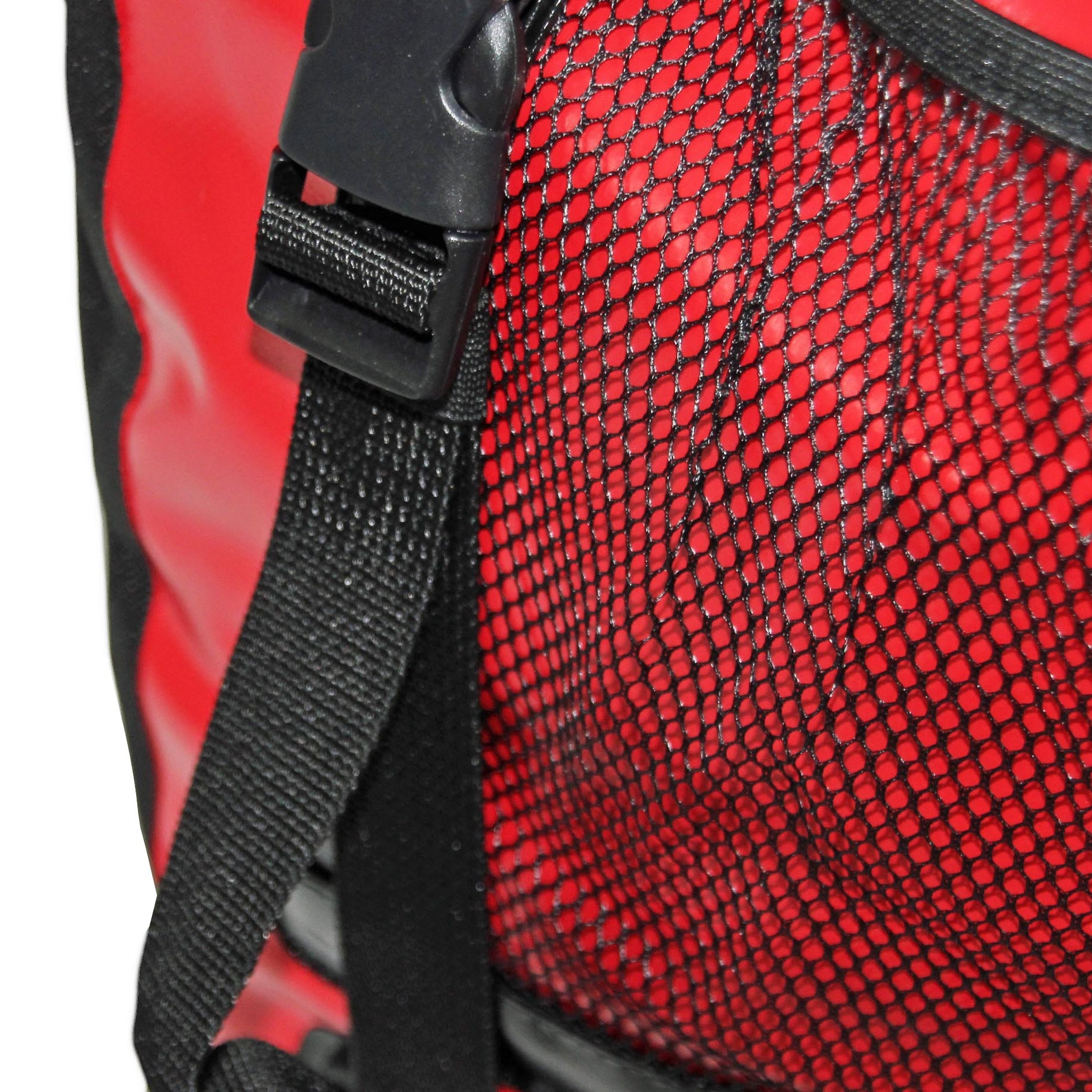 IDEALE HITEC Gepäcktasche Doppeltasche schwarz/rot NEU