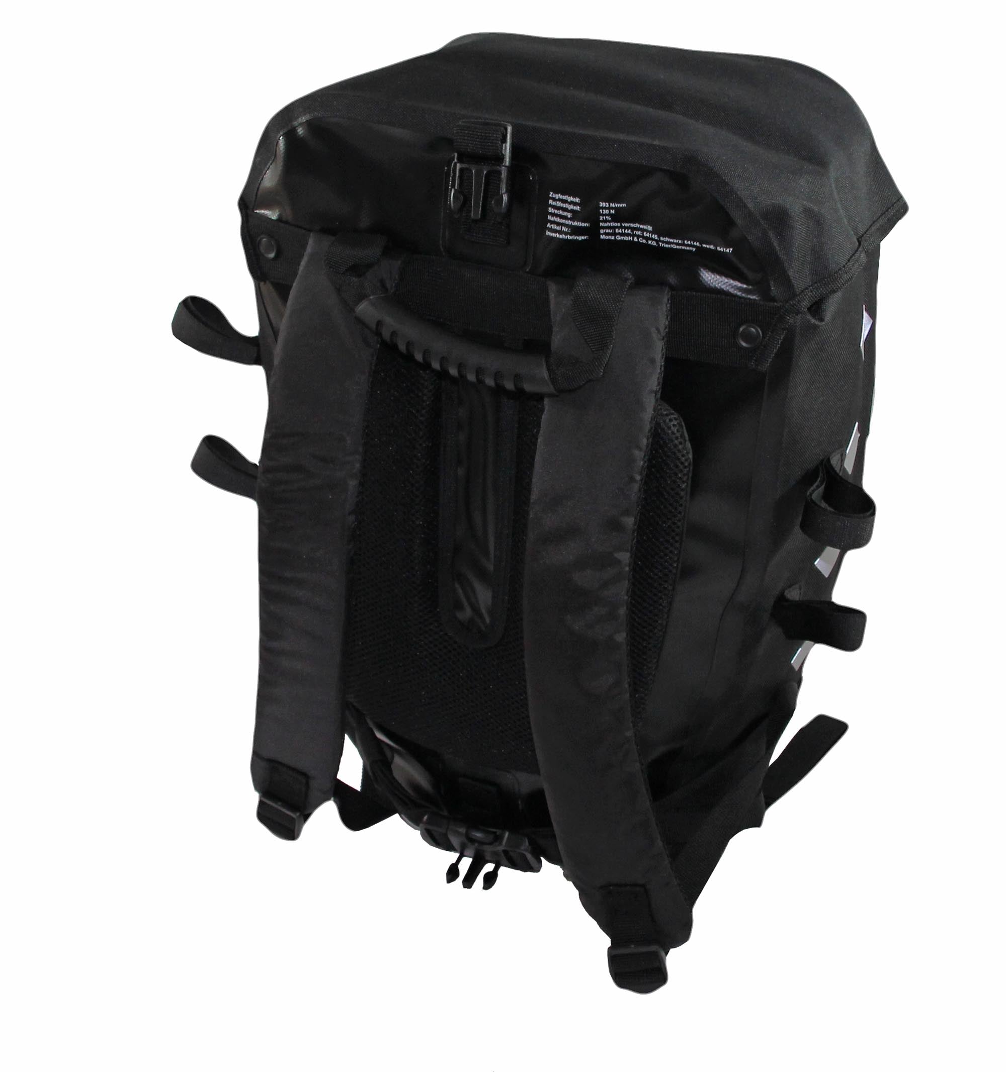 IDEALE HITEC Fahrradrucksack Rucksack schwarz/weiß