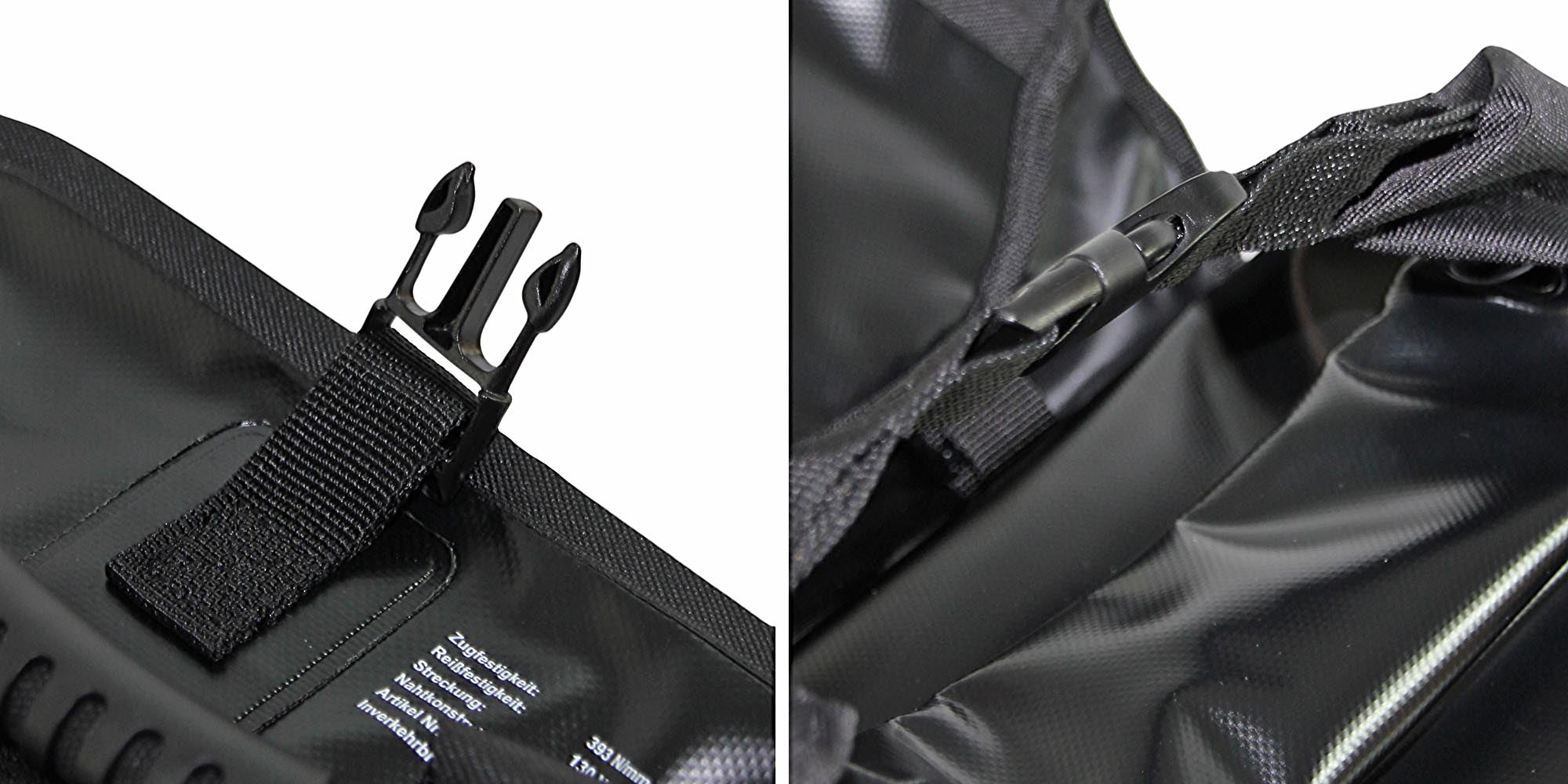 IDEALE HITEC Fahrradrucksack Rucksack schwarz/weiß