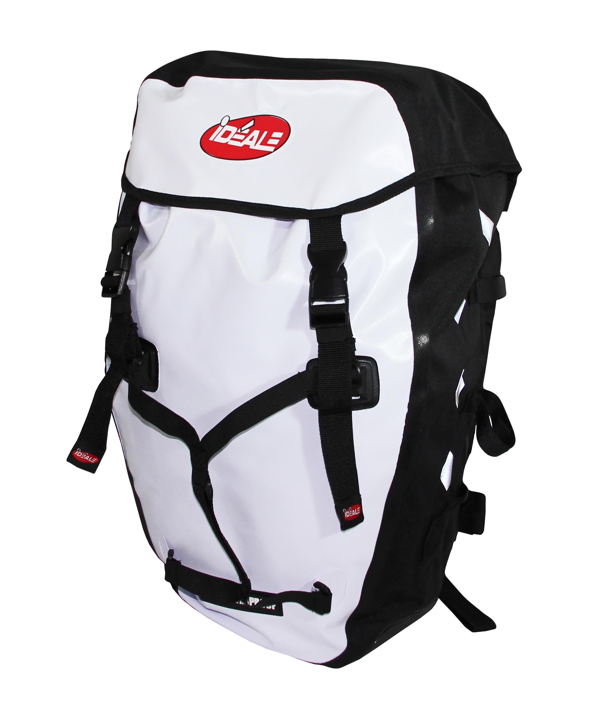 IDEALE HITEC Fahrradrucksack Rucksack schwarz/weiß