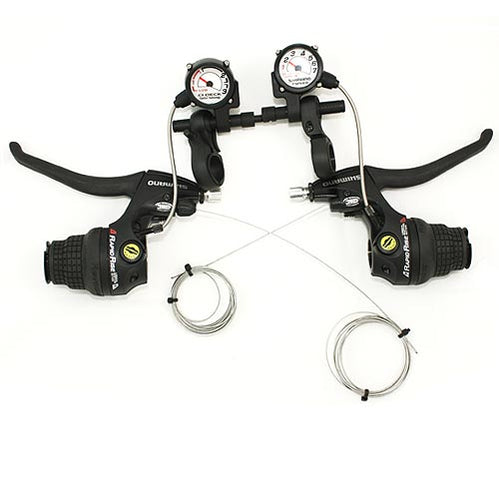 SHIMANO REVOSHIFT Schalt/Brems-Einheit rechts-links 21 Gänge Drehgriffschaltung