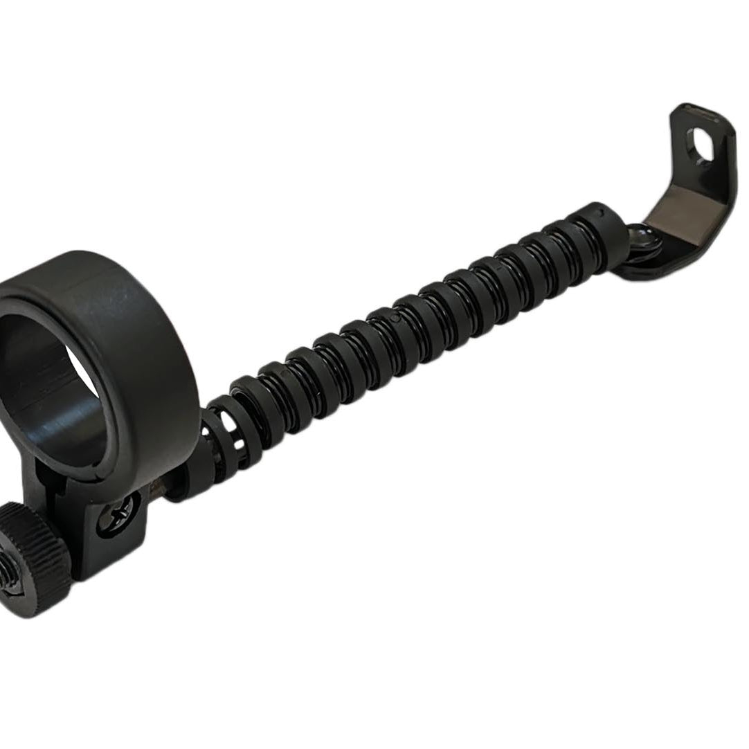 Red Loon Fahrradständer Zweibeinständer - 26 27 28 Zoll - Doppelständer Fahrrad Ständer Aluminium/Stahl - universell MTB Citybike eBike Hollandrad Trekkingbike - Montage Mitte - inkl. Lenkungsdämpfer Ø28,6-31,8mm