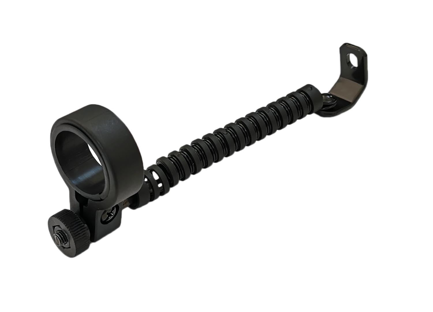 Red Loon Fahrradständer Zweibeinständer - 26 27 28 Zoll - Doppelständer Fahrrad Ständer Aluminium/Stahl - universell MTB Citybike eBike Hollandrad Trekkingbike - Montage Mitte - inkl. Lenkungsdämpfer Ø28,6-31,8mm