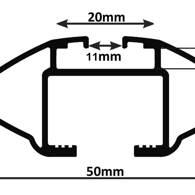 Dachbox MAA 400 Liter matt + Alu Dachträger RB003 kompatibel mit Bmw X3 (F25) (5Türer) 2011-2017