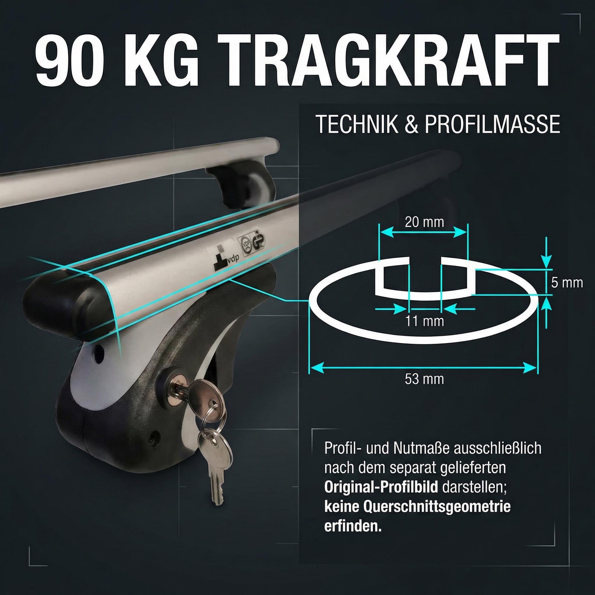 Dachbox  400 Liter Relingträger Alu kompatibel mit für Skoda Octavia Kombi ab 04 abschliessbar