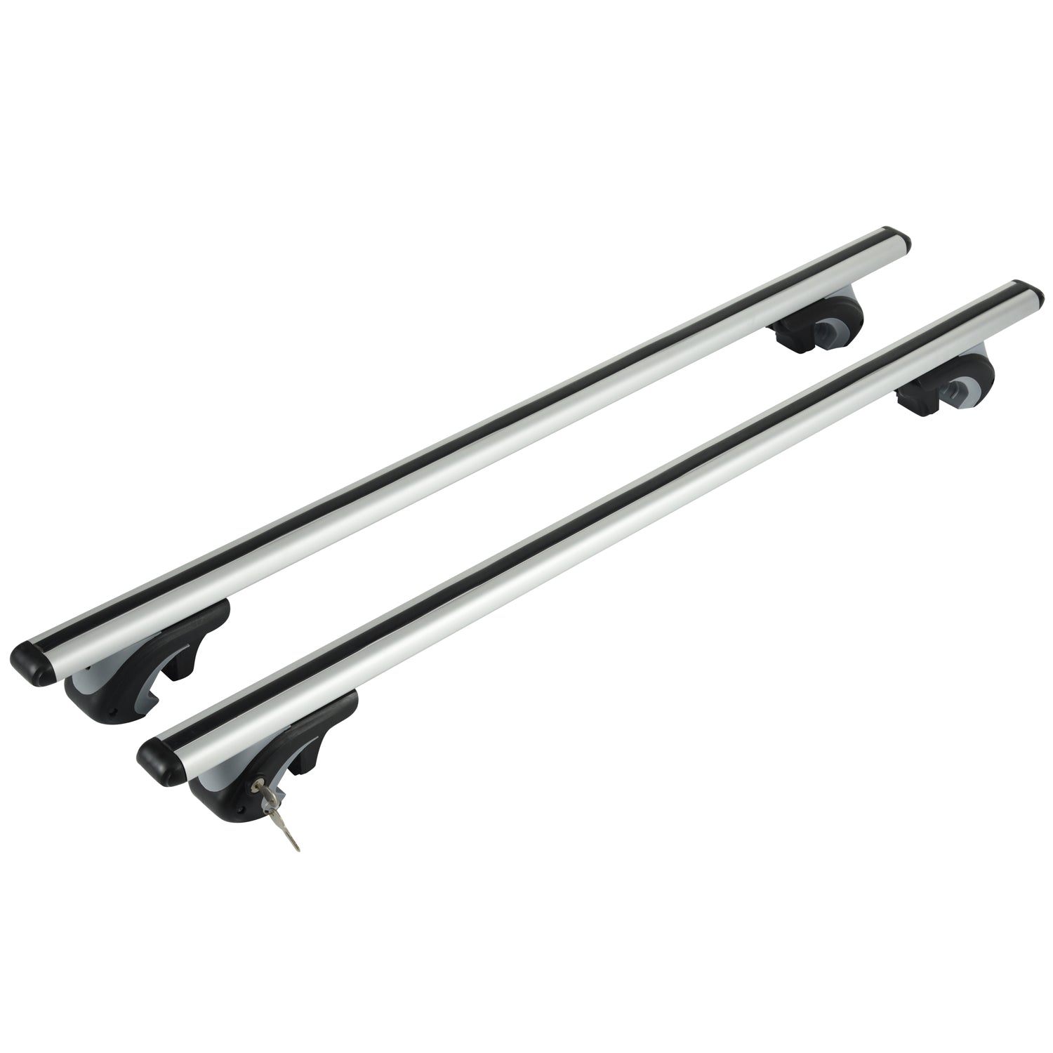 Dachbox  400 Liter Relingträger Alu kompatibel mit für VW Tiguan ab 07 abschließbar