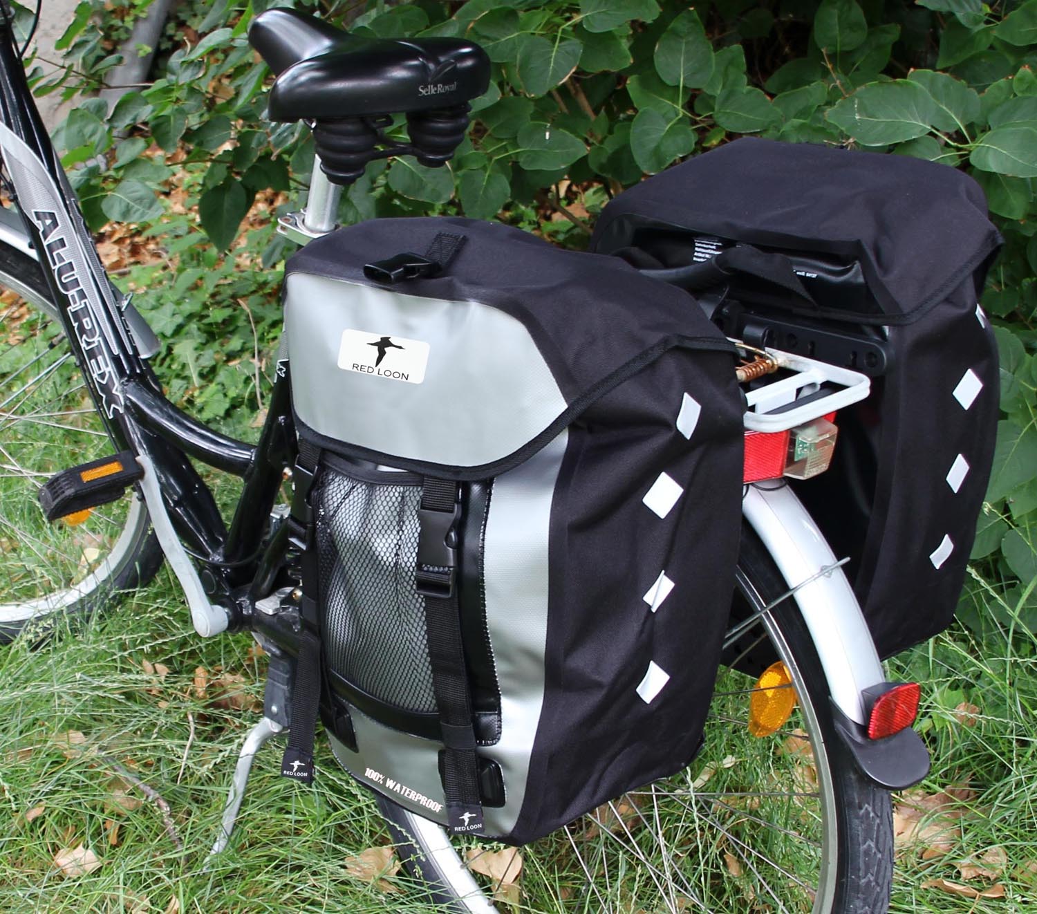 2x Red Loon Pro Packtasche Plane Gepäckträgertasche Hecktasche wasserdicht